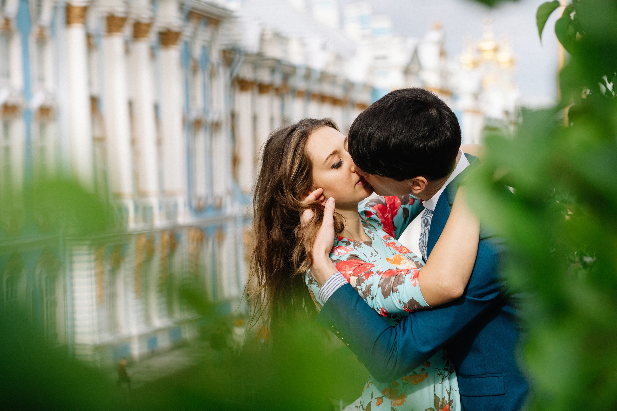 Предсвадебная фотосессия лавстори в городе Пушкин. Семейный и свадебный фотограф в Майкопе Михаил Мартиросян