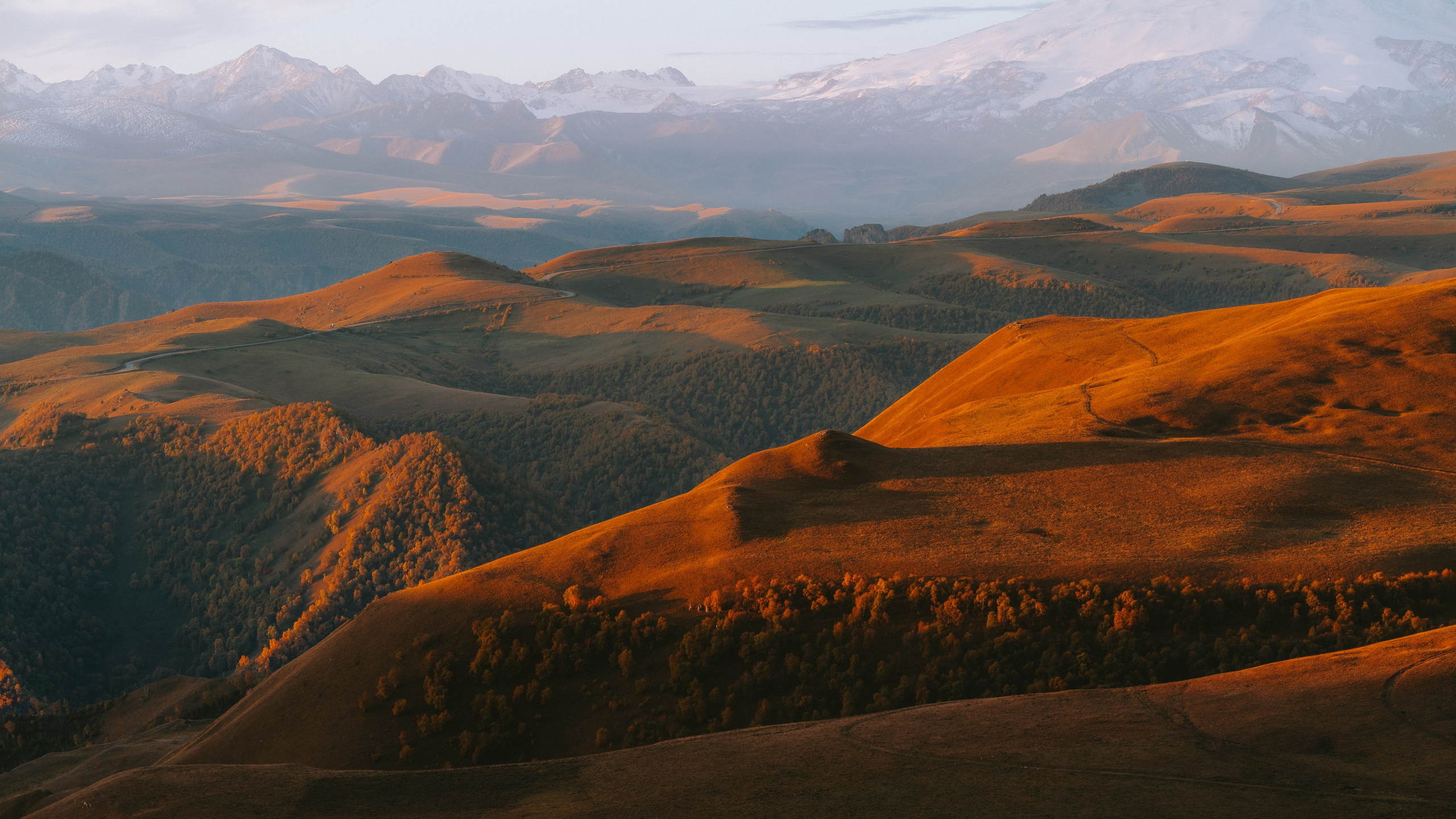 Вид на Эльбрус