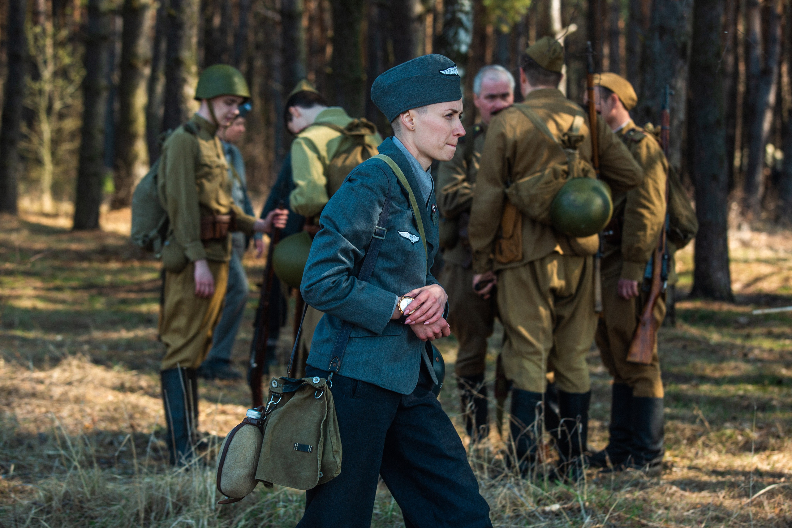 РЕКОНСТРУКЦИЯ БОЯ — ВОВ — БИТВА ЗА ГОРОД. Профессиональный фотограф в Мценске и Орловской области