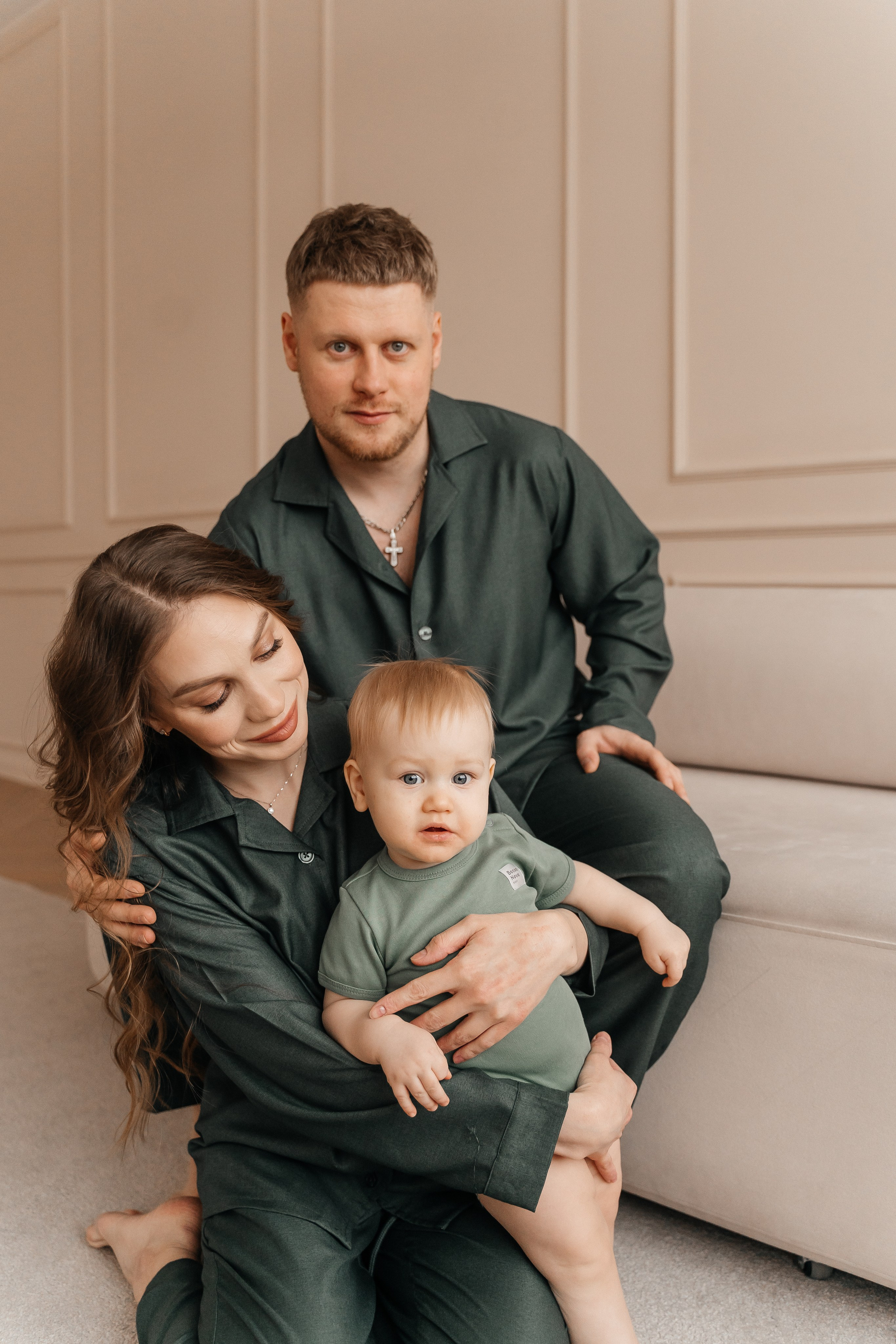 Илья, Таня и Мирон. Волик Мария