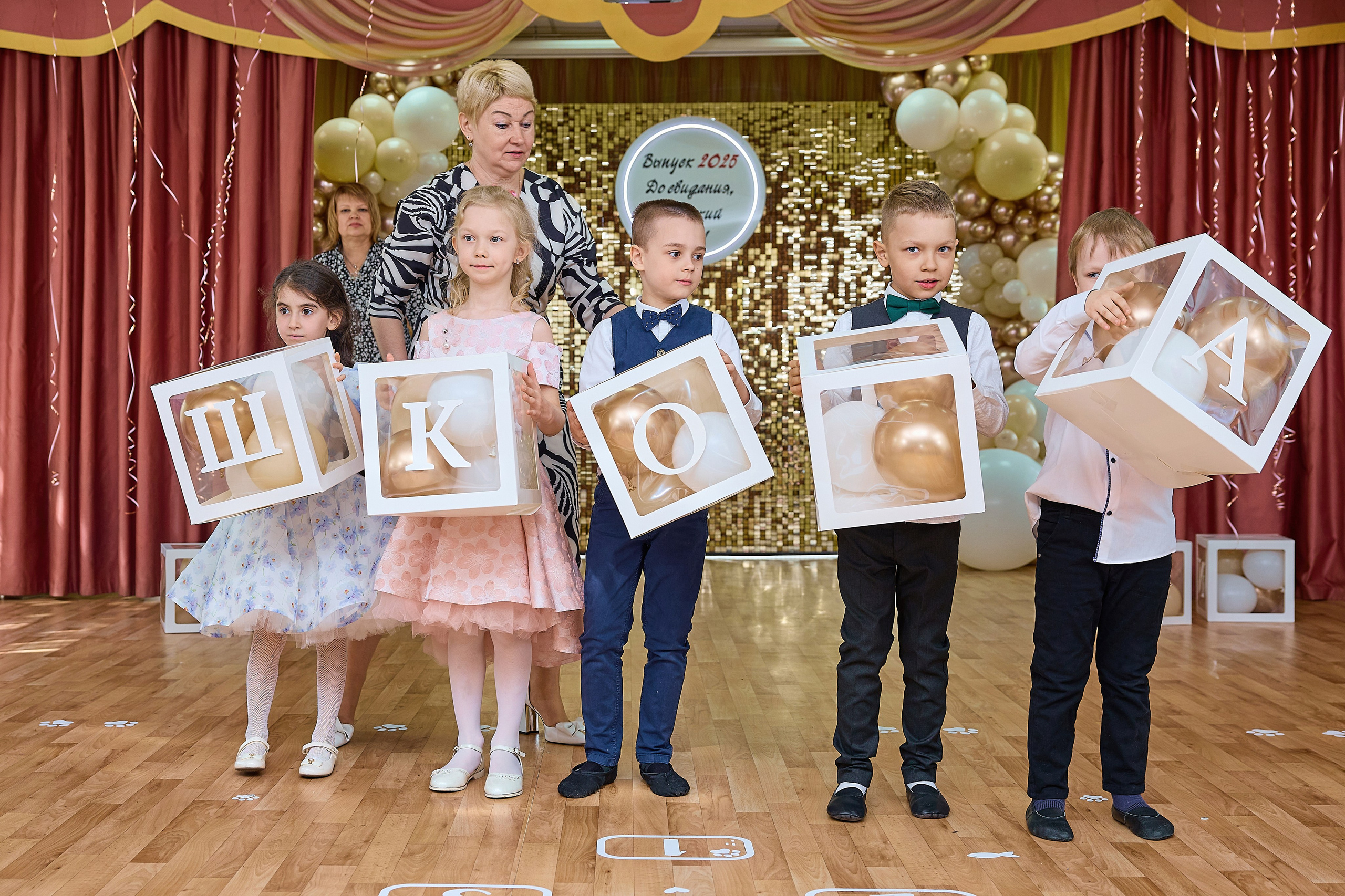 Фотосъёмка выпускного утренника в детском саду. Выпускные альбомы в Москве фотограф Алина Пащук