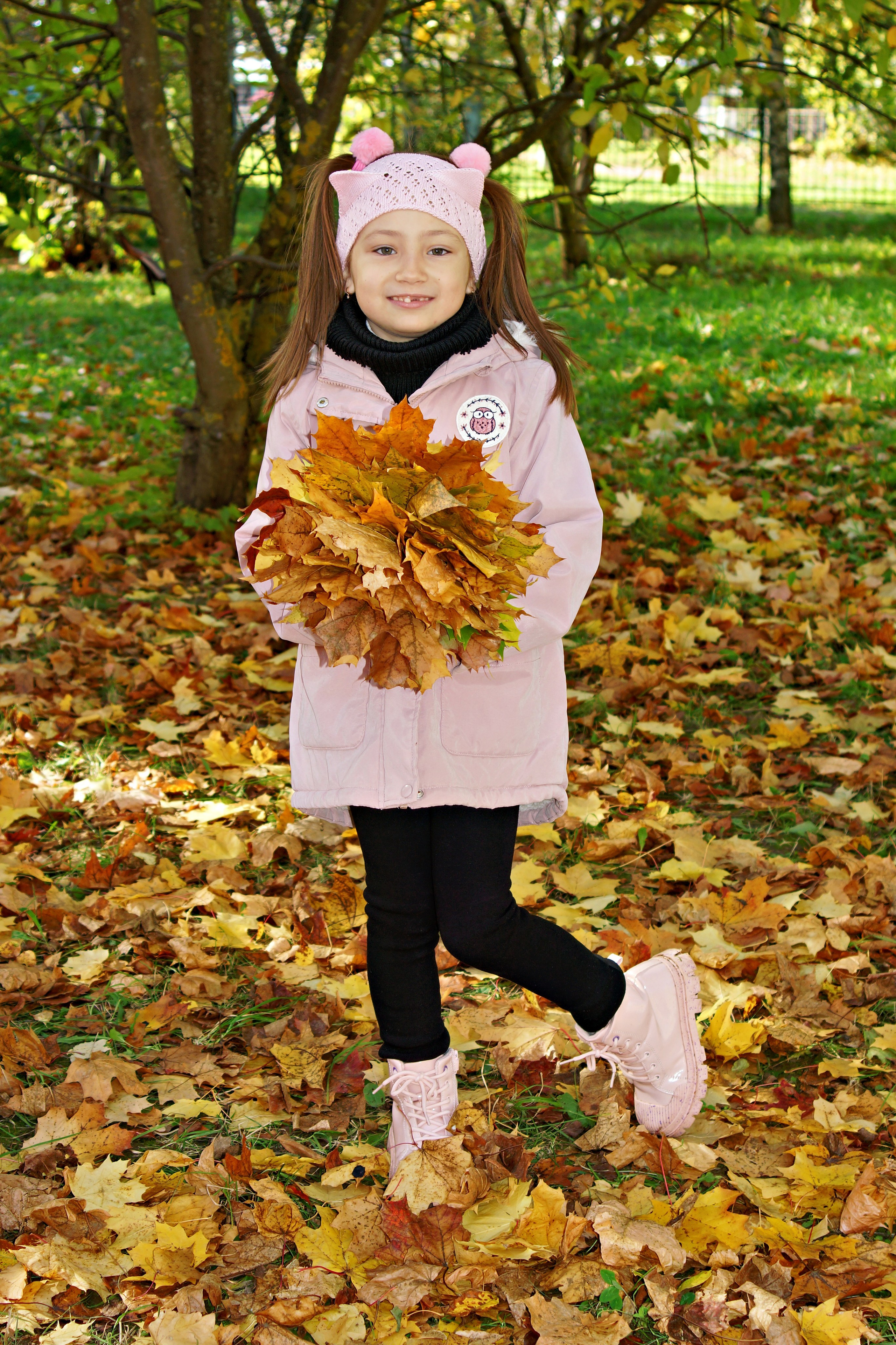 Осенняя фотосессия в детском саду г. Йошкар-Ола