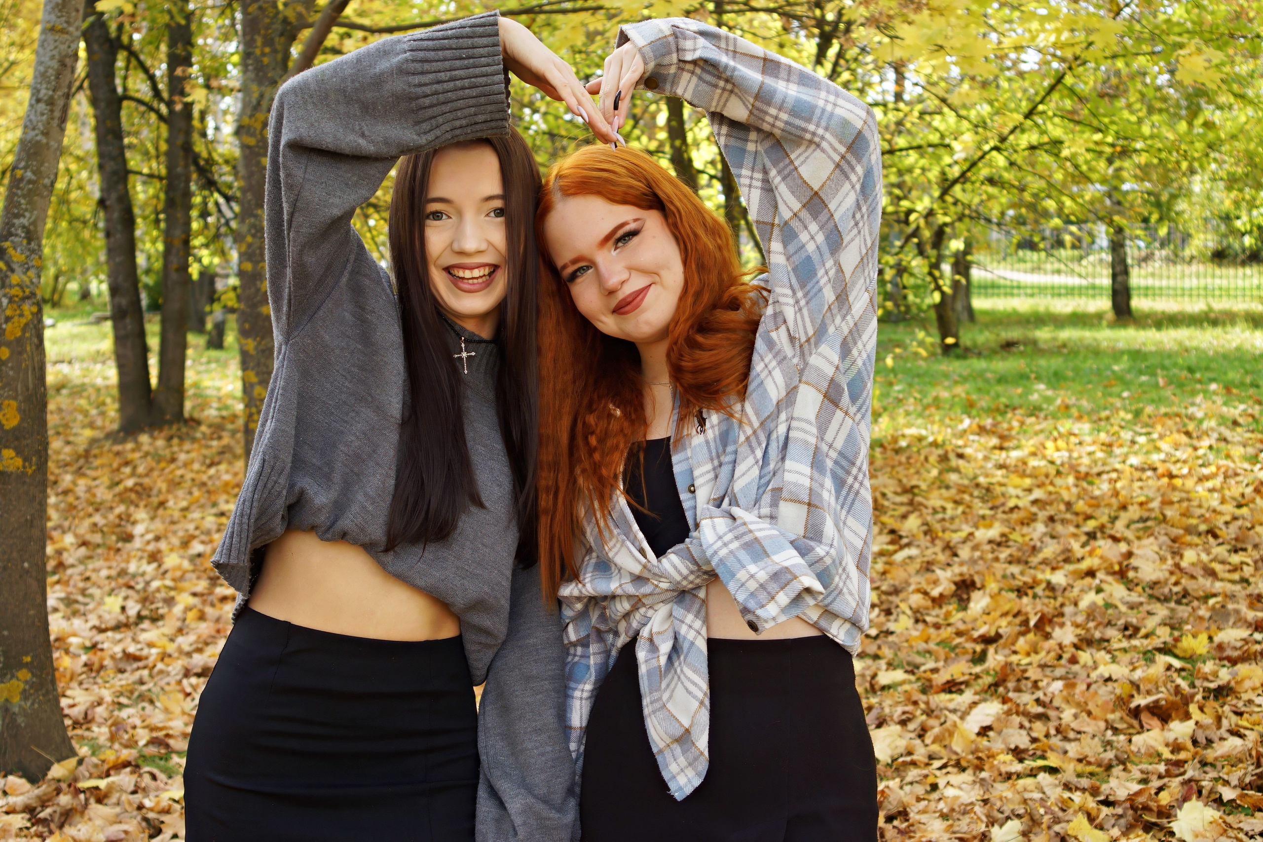 Осенняя фотосессия в школе г. Йошкар-Ола