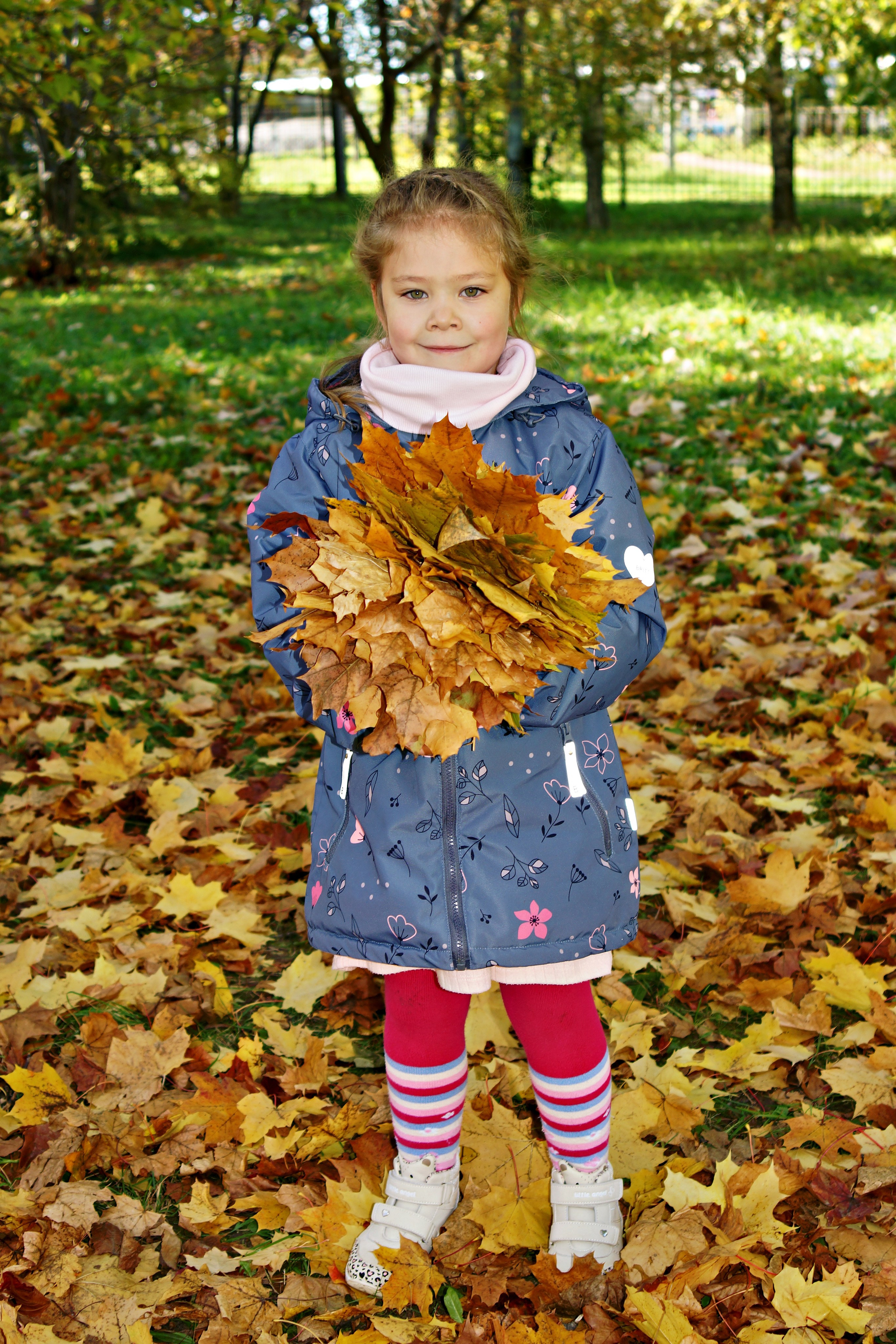 Осенняя фотосессия в детском саду г. Йошкар-Ола