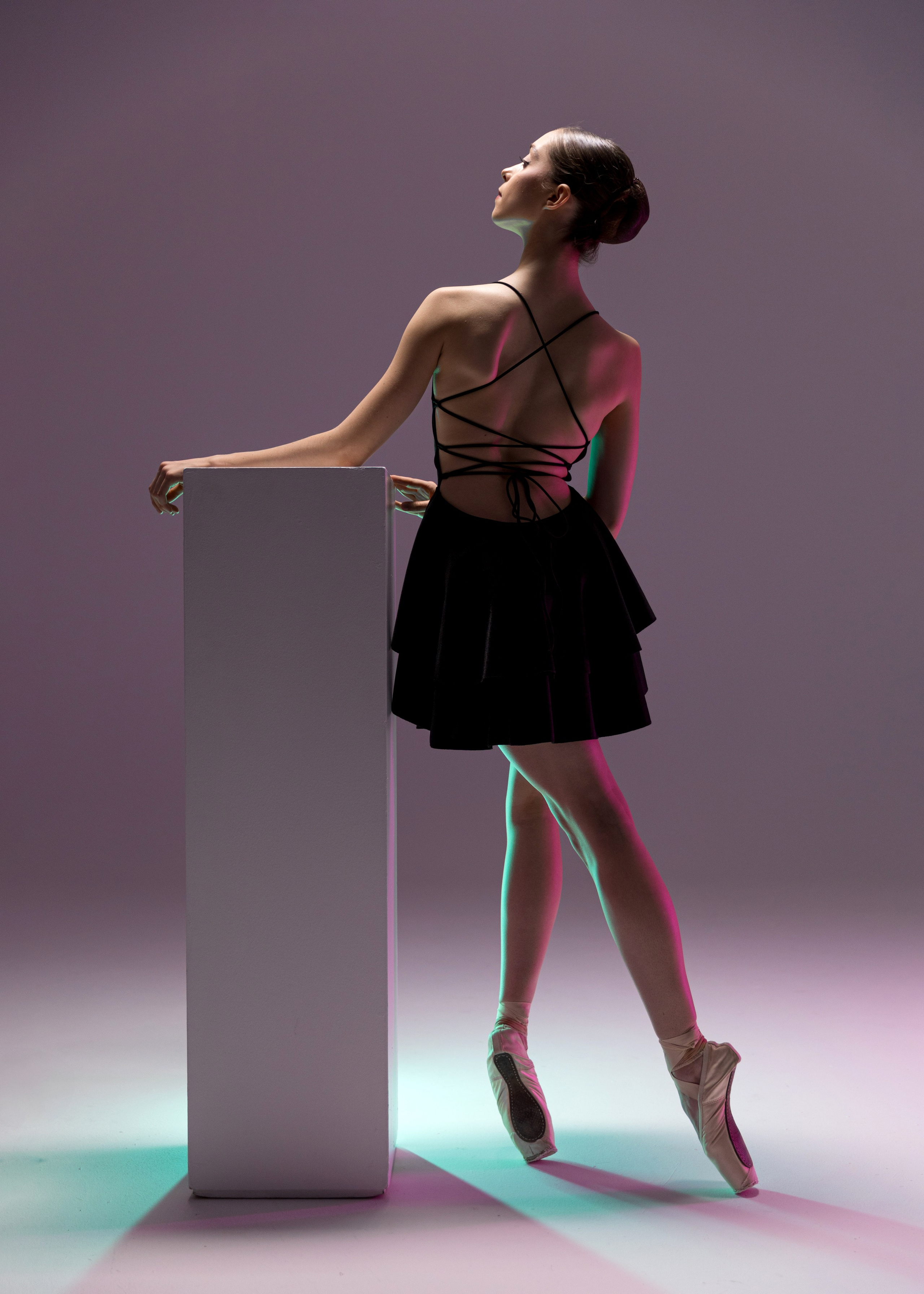 Платье чёрное «Мини» напрокат бесплатно. Балетный фотограф Алина Ханько — Душа Балета