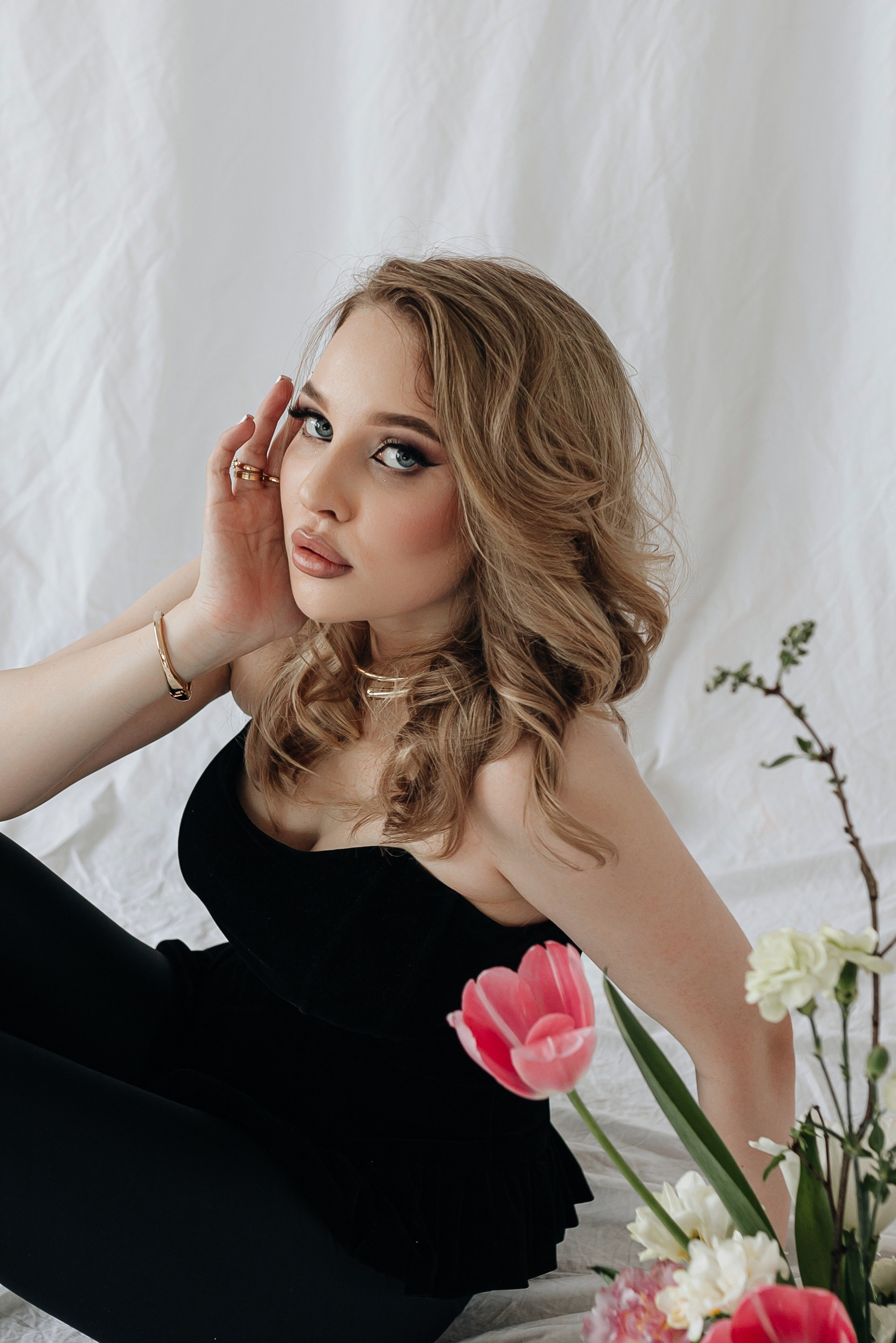 Семейная съёмка в студии. Фотограф Трифон Мира