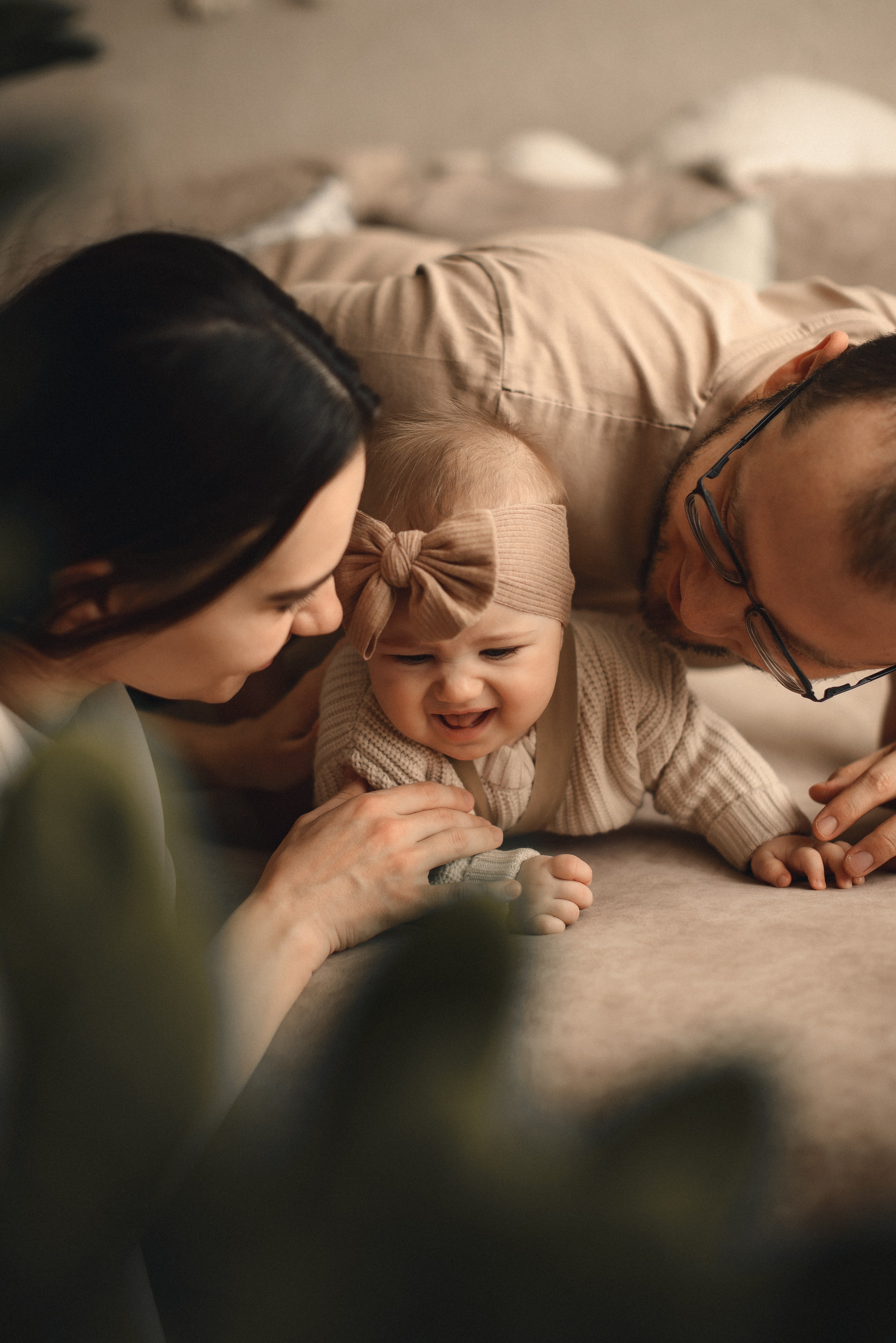 Первая фотосессия маленькой Яны. Семейный фотограф в г. Ставрополь, Сорокина Мария