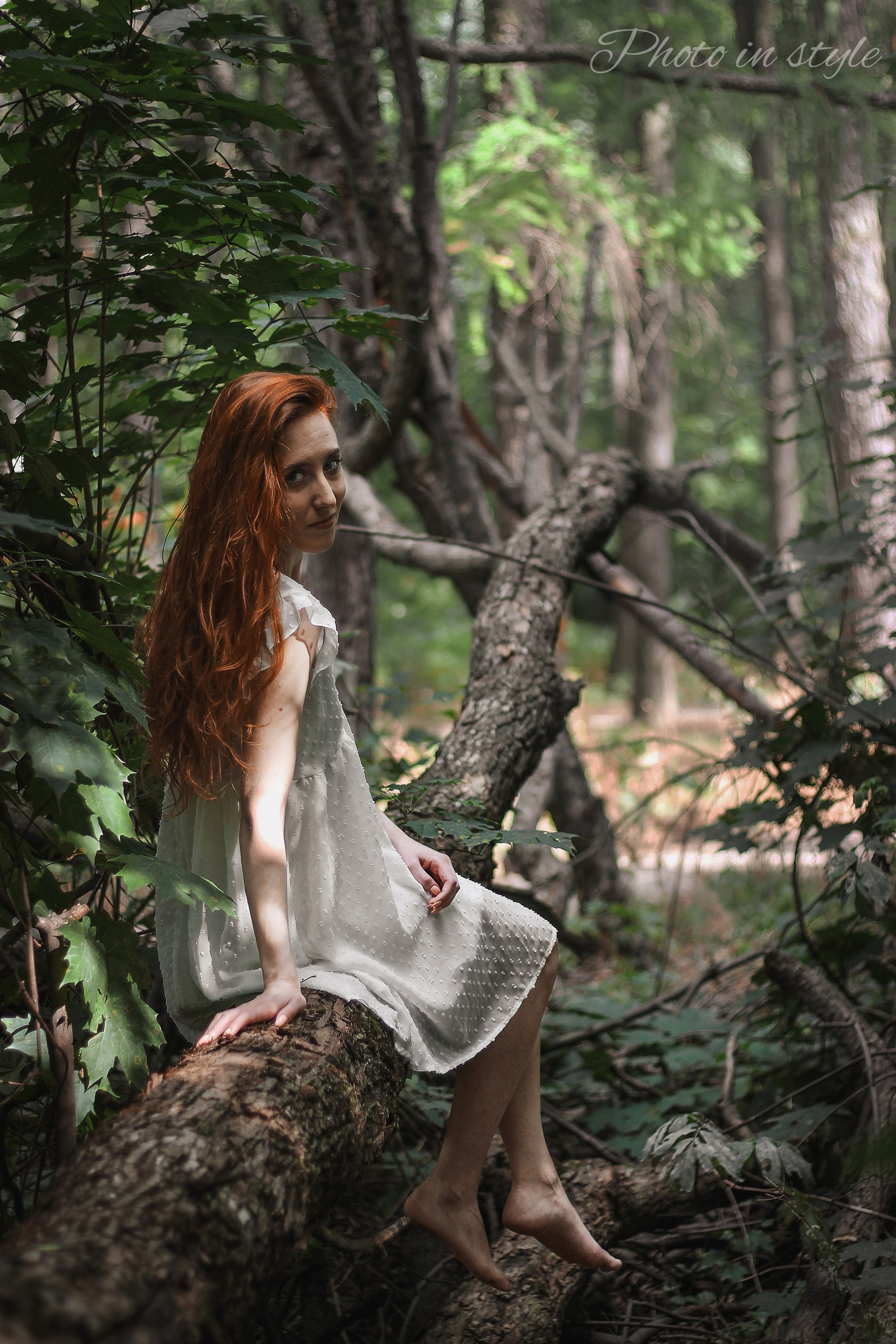 Фотосессия в парке-Анастасия