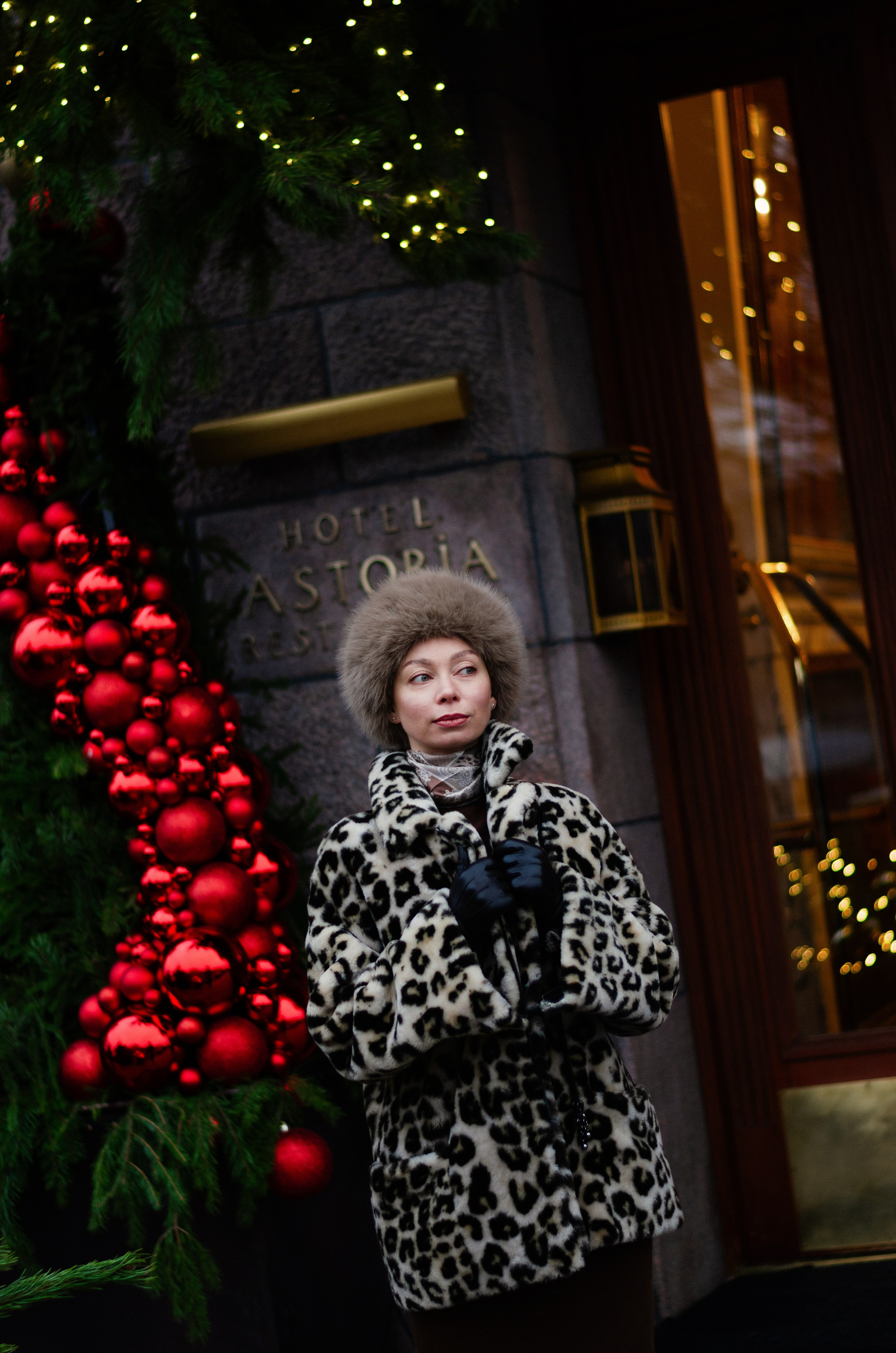 Предновогодняя прогулка с С. Портретный и репортажный фотограф в Санкт-Петербурге Варвара Жукова