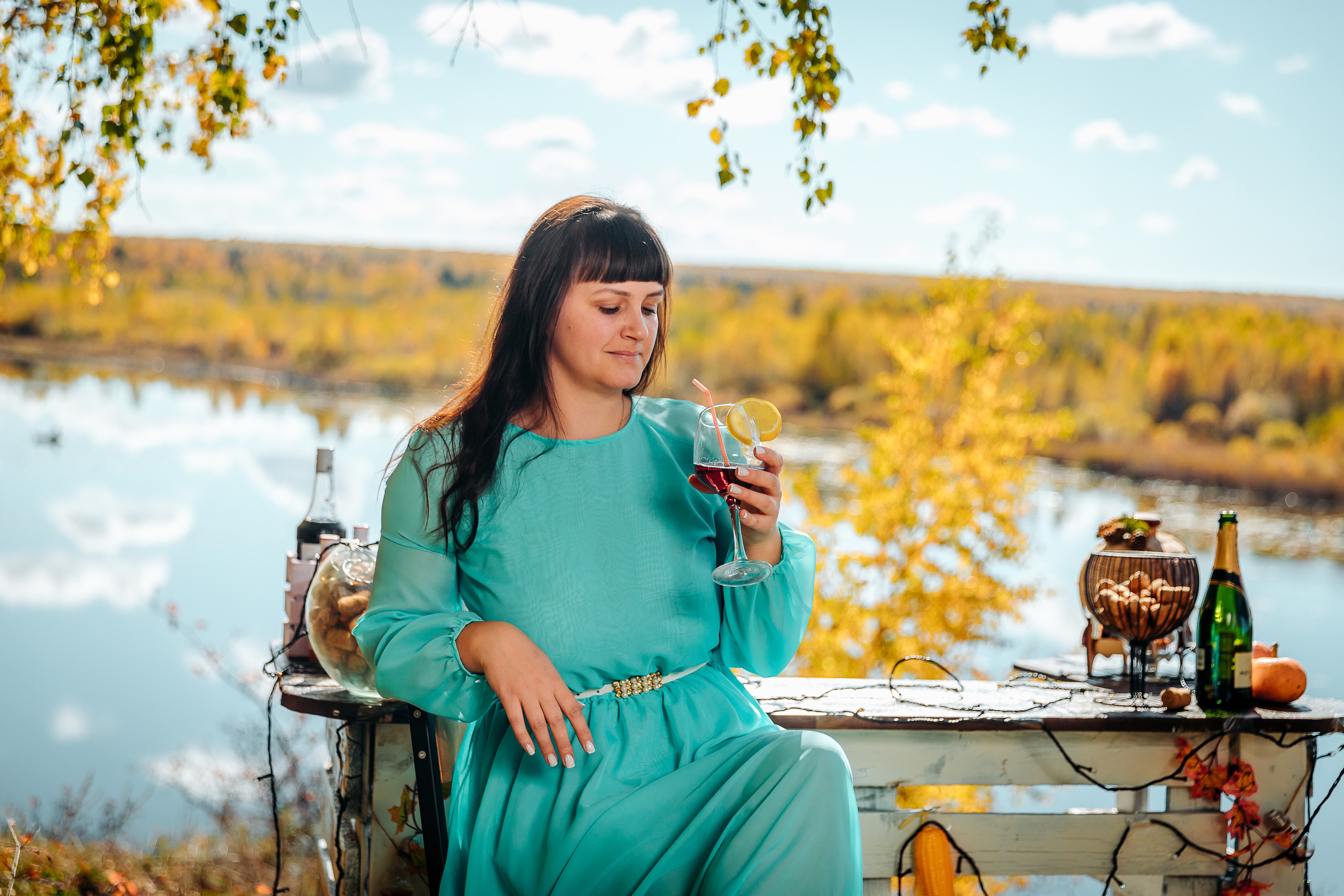 Осень. Фотограф в Канске Нина Пуряева