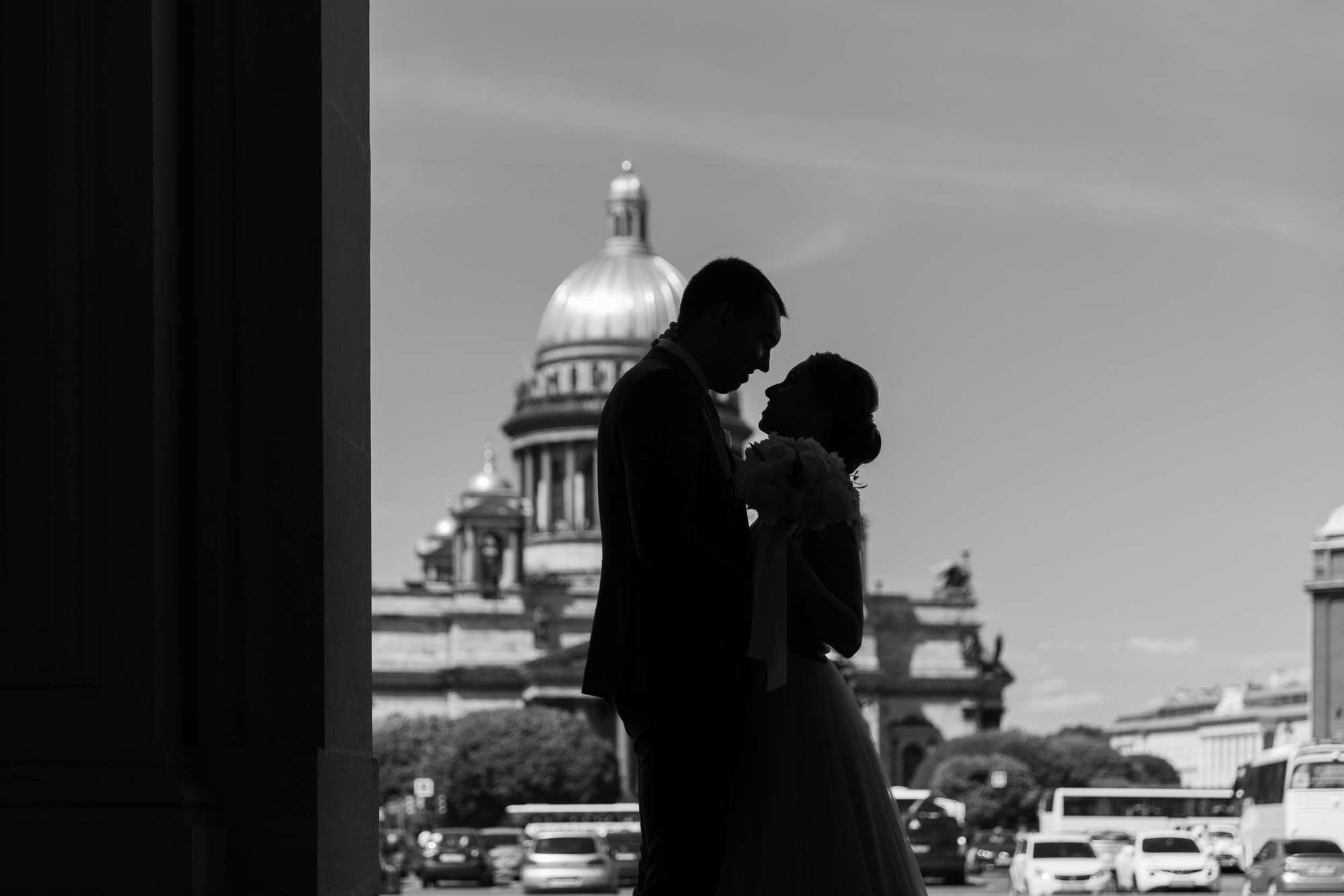 Свадебная фотосессия Андрея и Натальи в Санкт-Петербурге