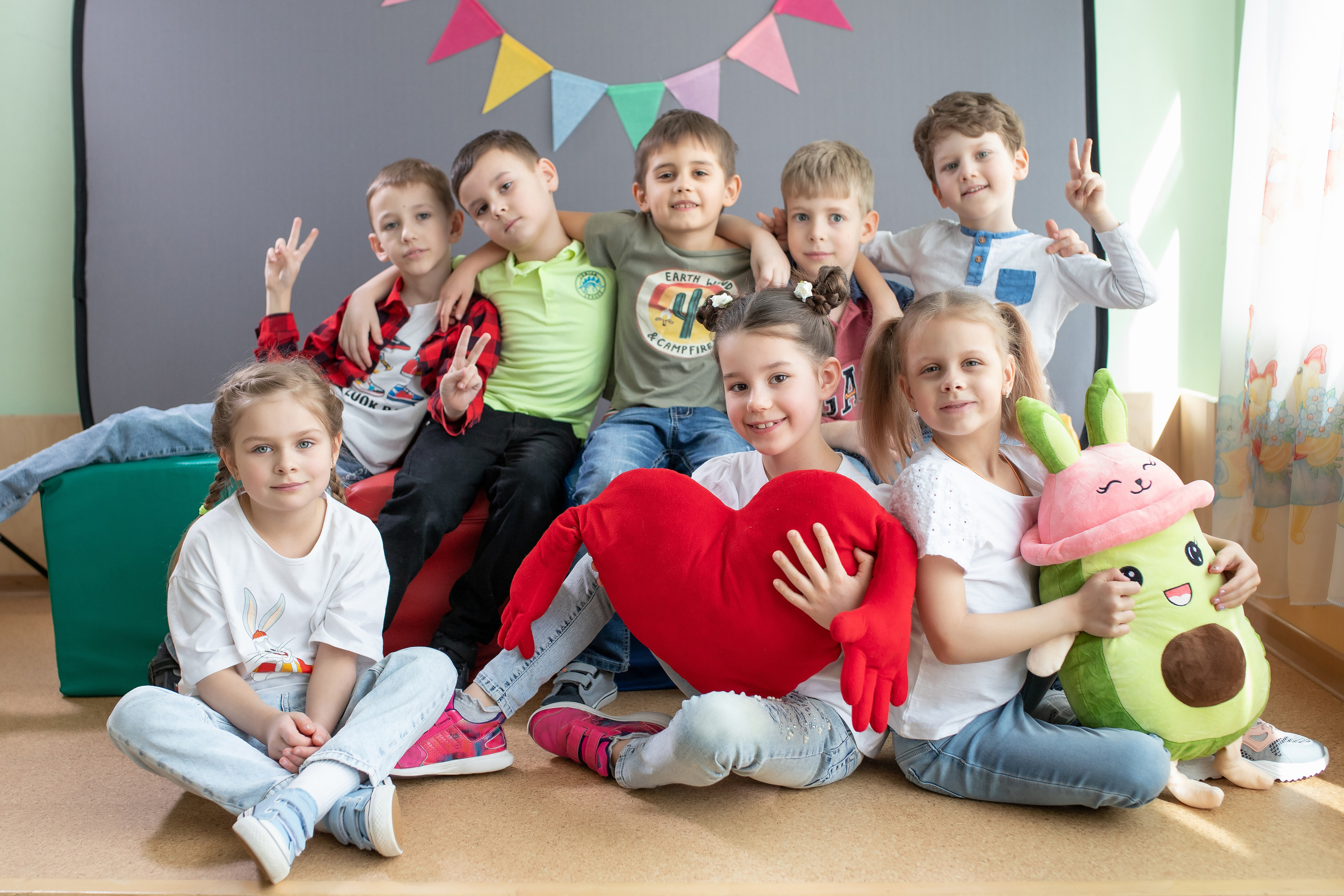 Пример фотосессии в детском саду для выпускного альбома. Выпускные альбомы для школ и детских садов — фотокниги и виньетки