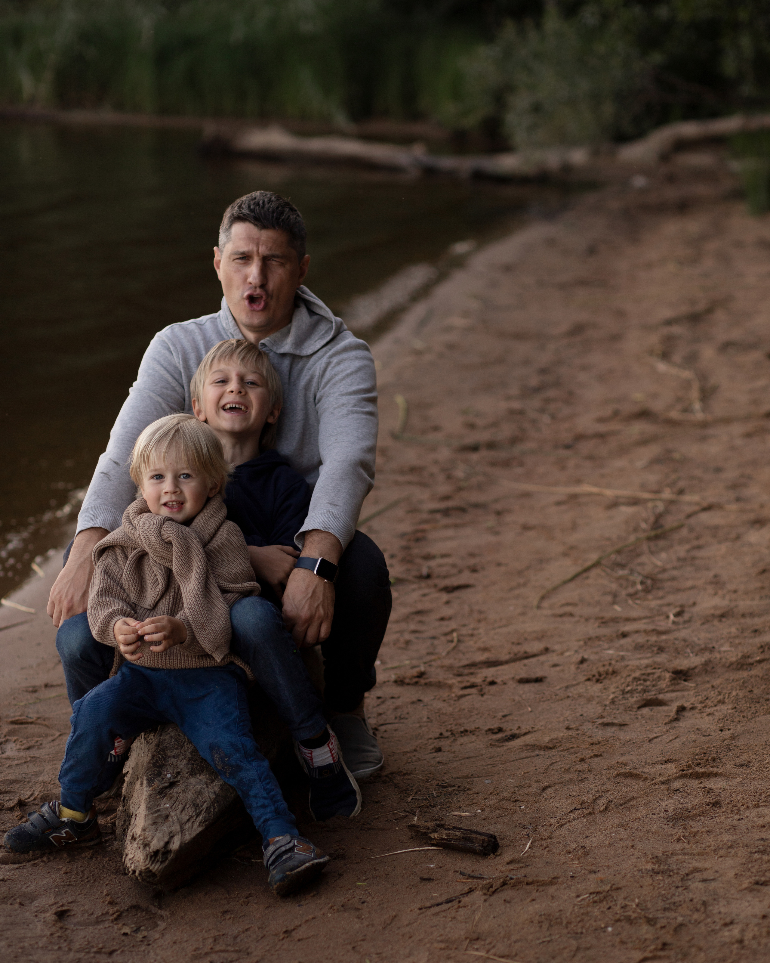 На закате. Семейный фотограф в Санкт-Петербурге Ирина Иванова
