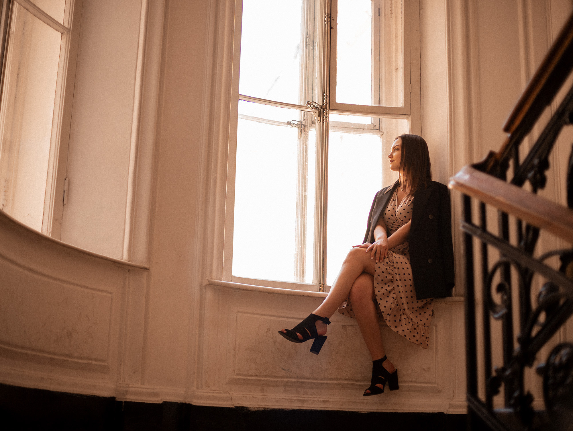 Красивая Алёна в красивом городе. Семейный фотограф в Санкт-Петербурге Ирина Иванова