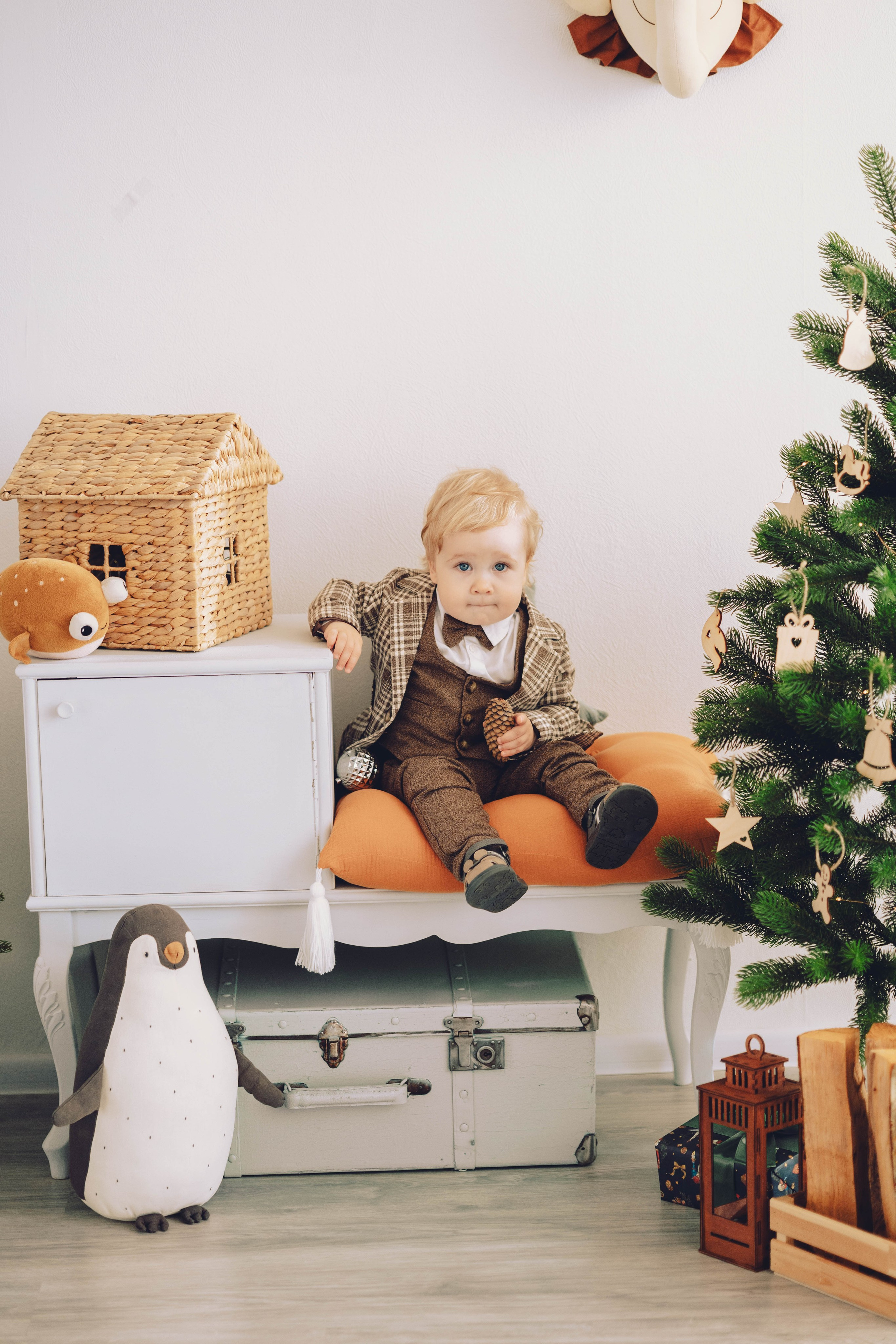 Новогодняя в студии. Семейный фотограф в Дзержинске Наталья Лаэтина