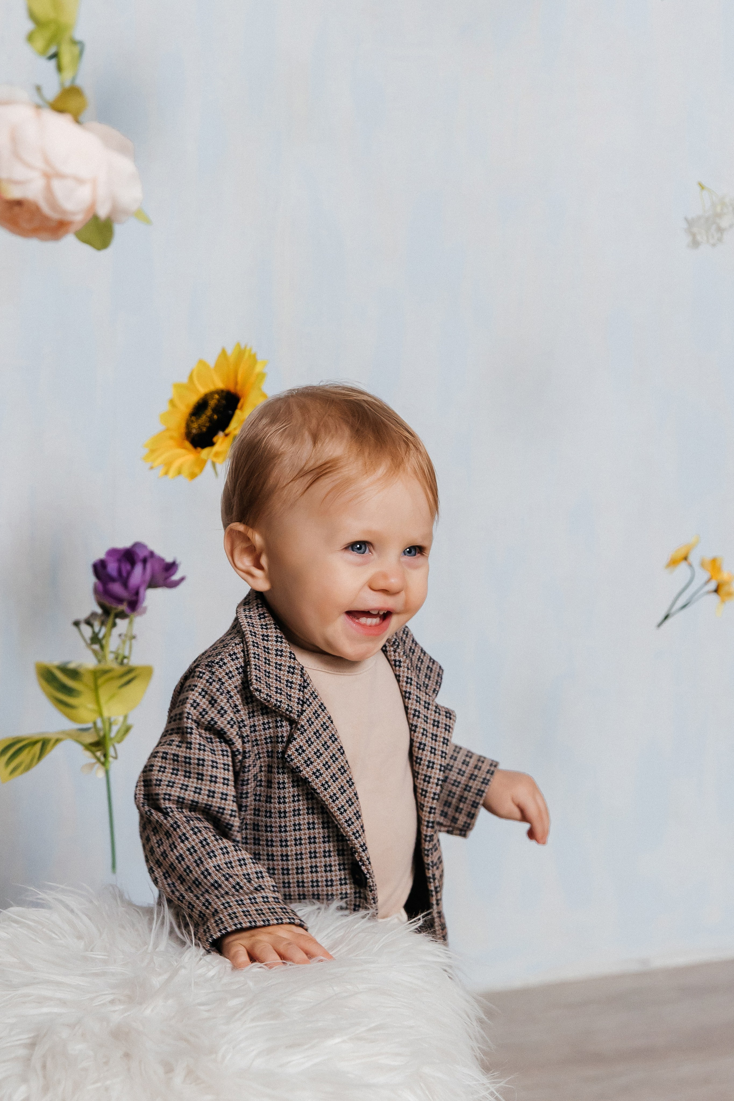Фотосессия на 1 годик, детская фотостудия Кемерово
