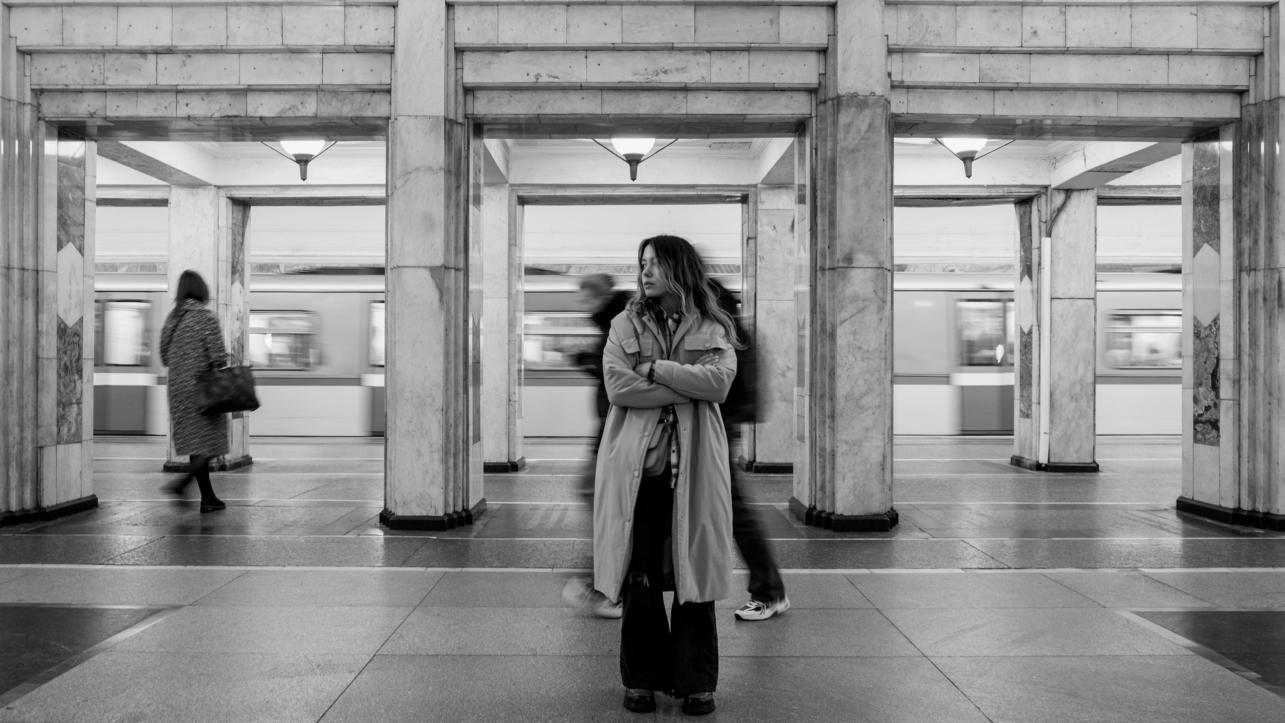 Диана, метро. Фотограф, Римма Невинская