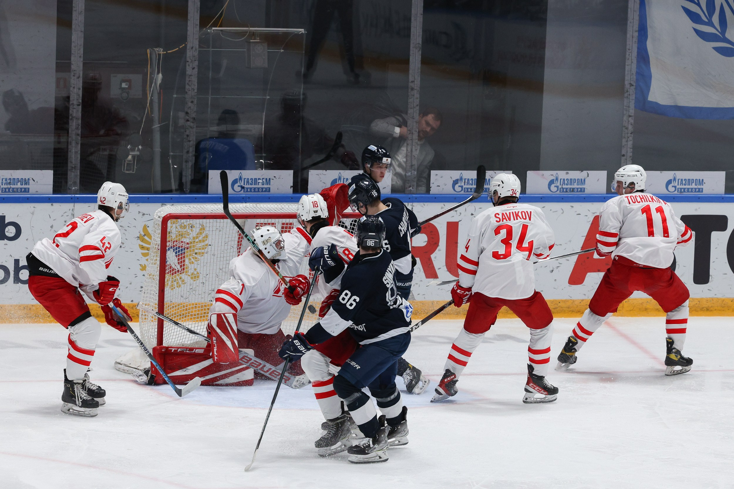 МХК Динамо — МХК Спартак. Фотограф Александр Заломаев