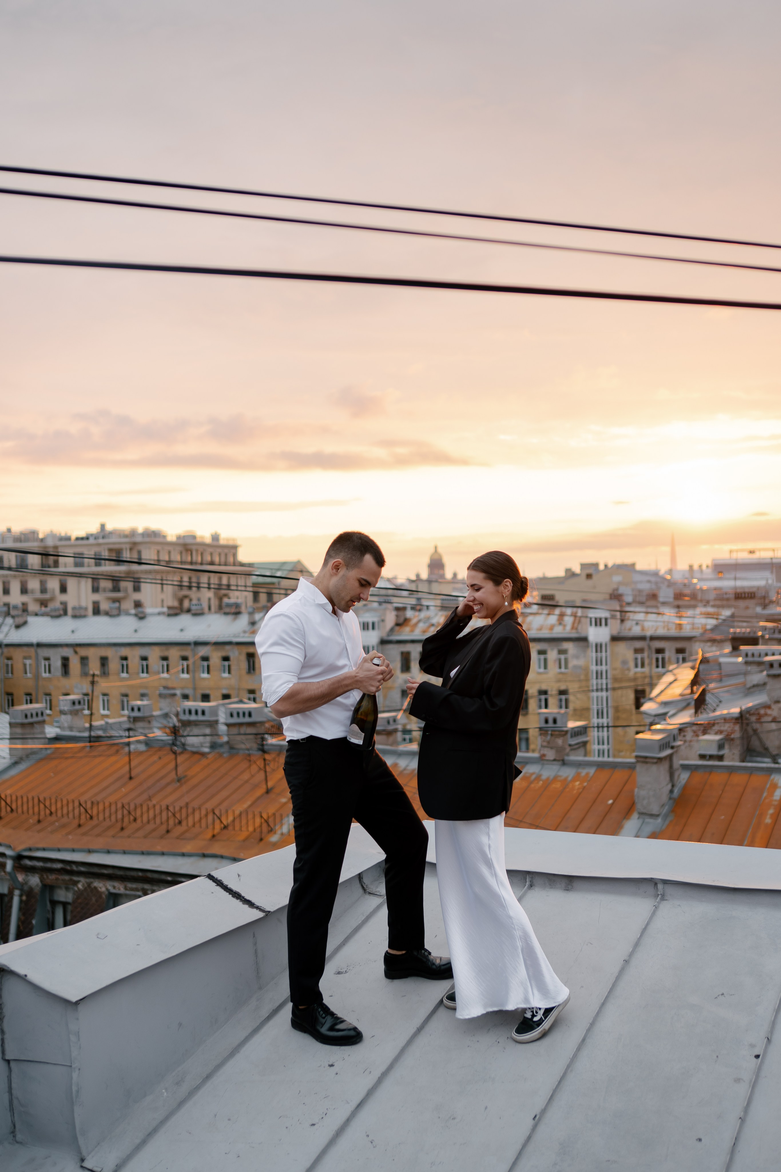 На крышах Питера. Семейный и свадебный фотограф в Красногорске Анастасия Тихонова