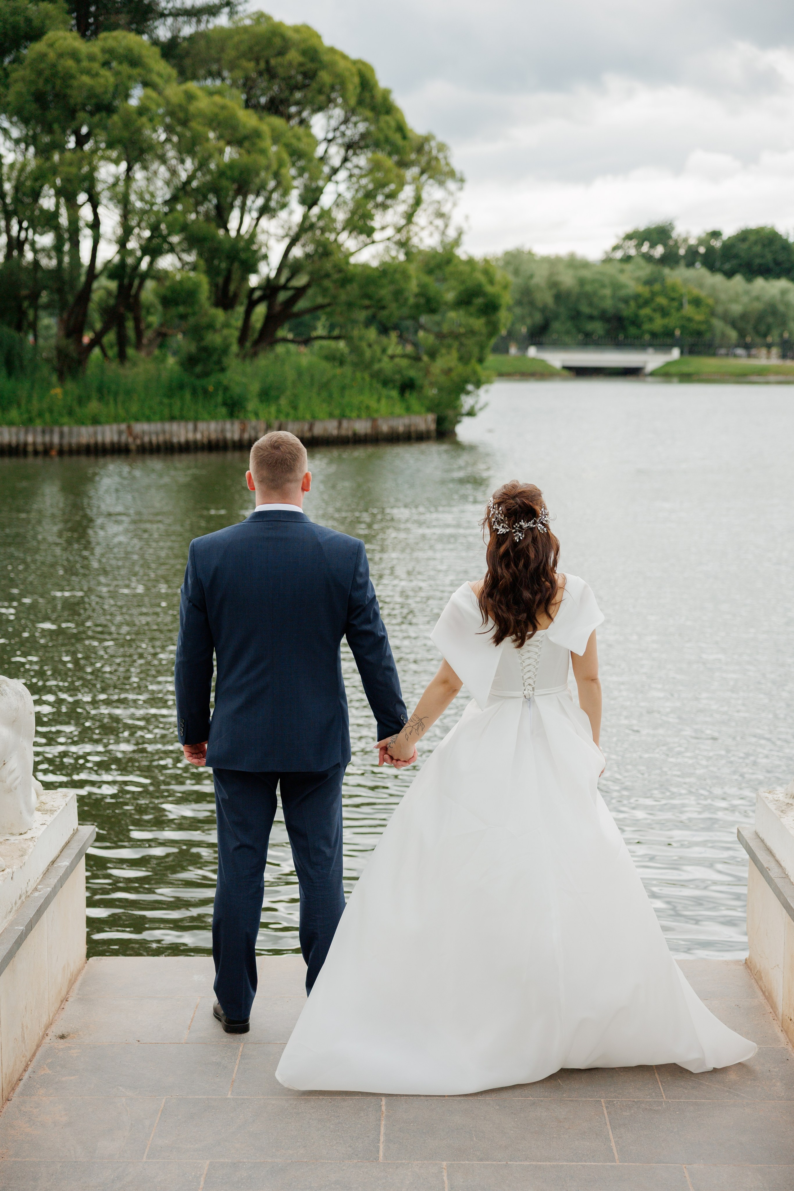 Свадебная фотосессия в Царицыно. Свадебная съёмка в Москве
