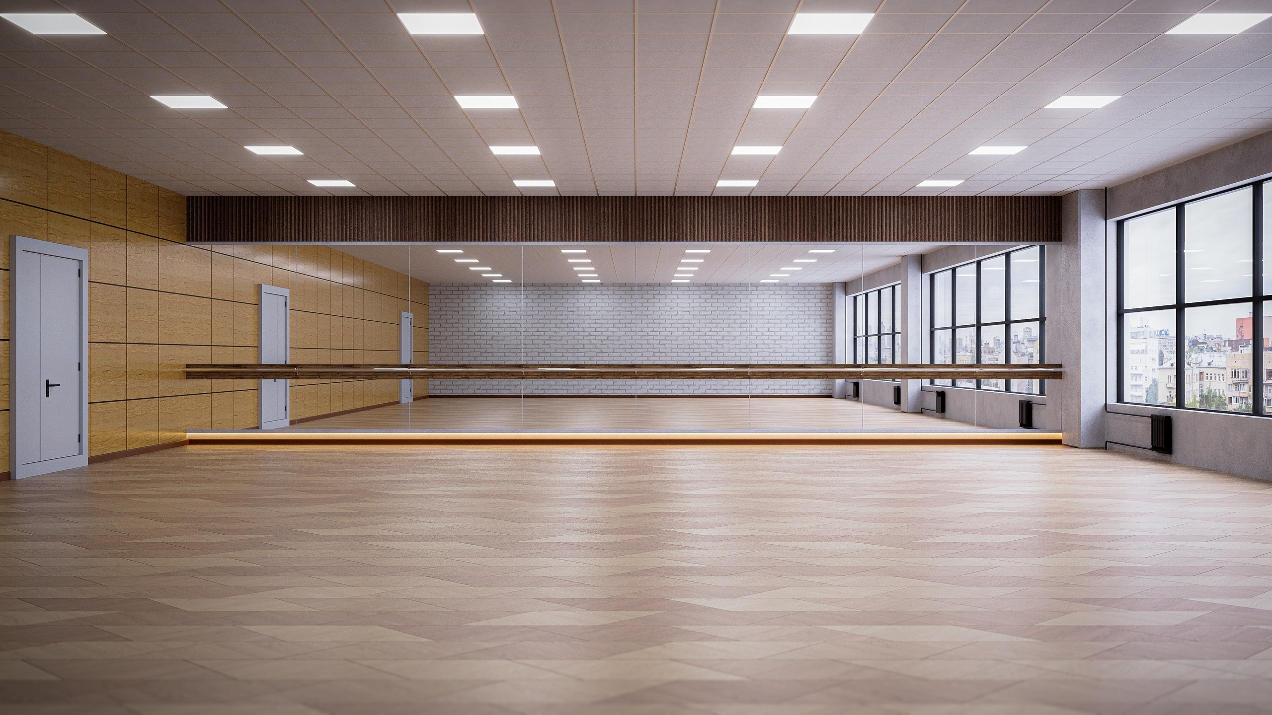 Визуализация СМЛ панелей в интерьере. LAPUTENKO visual — Студия 3D-визуализации