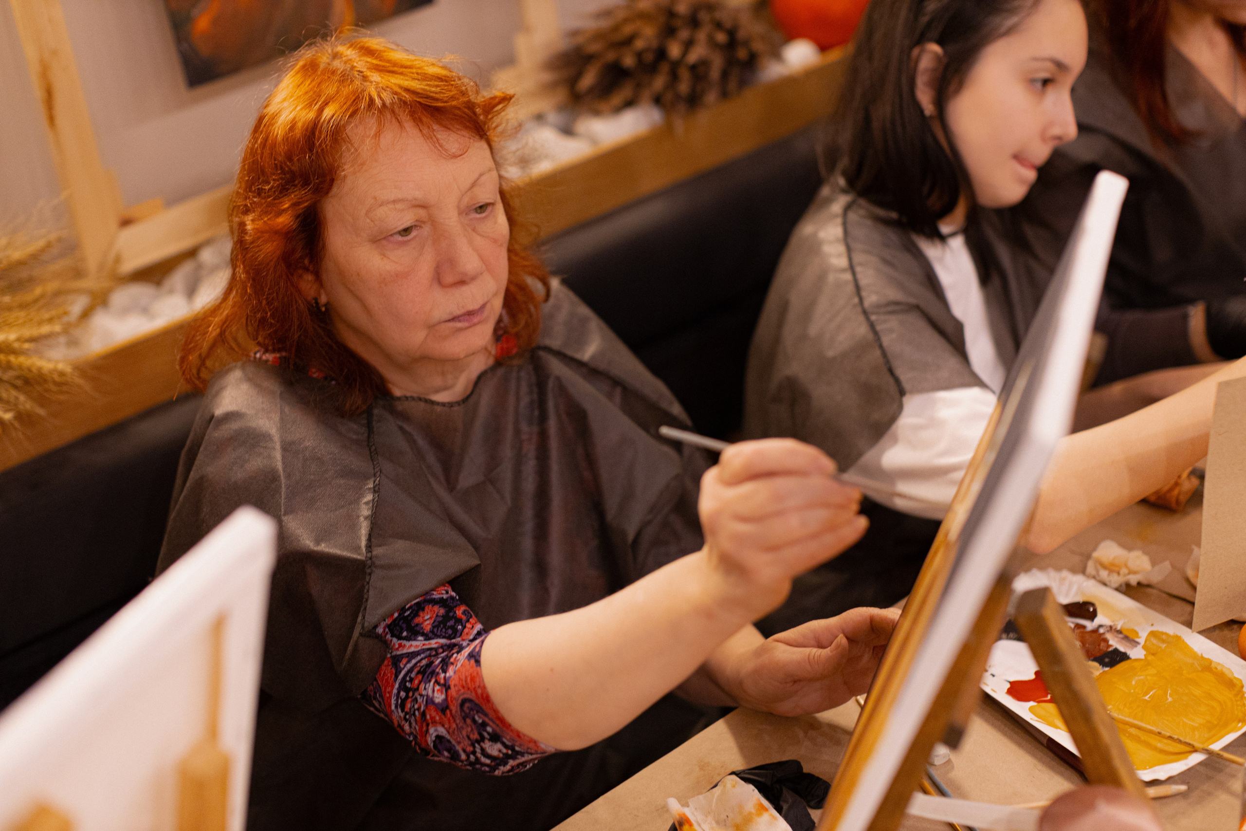 МК Тыква в кафе Здрасте. Анастасия Ракчеева Художник