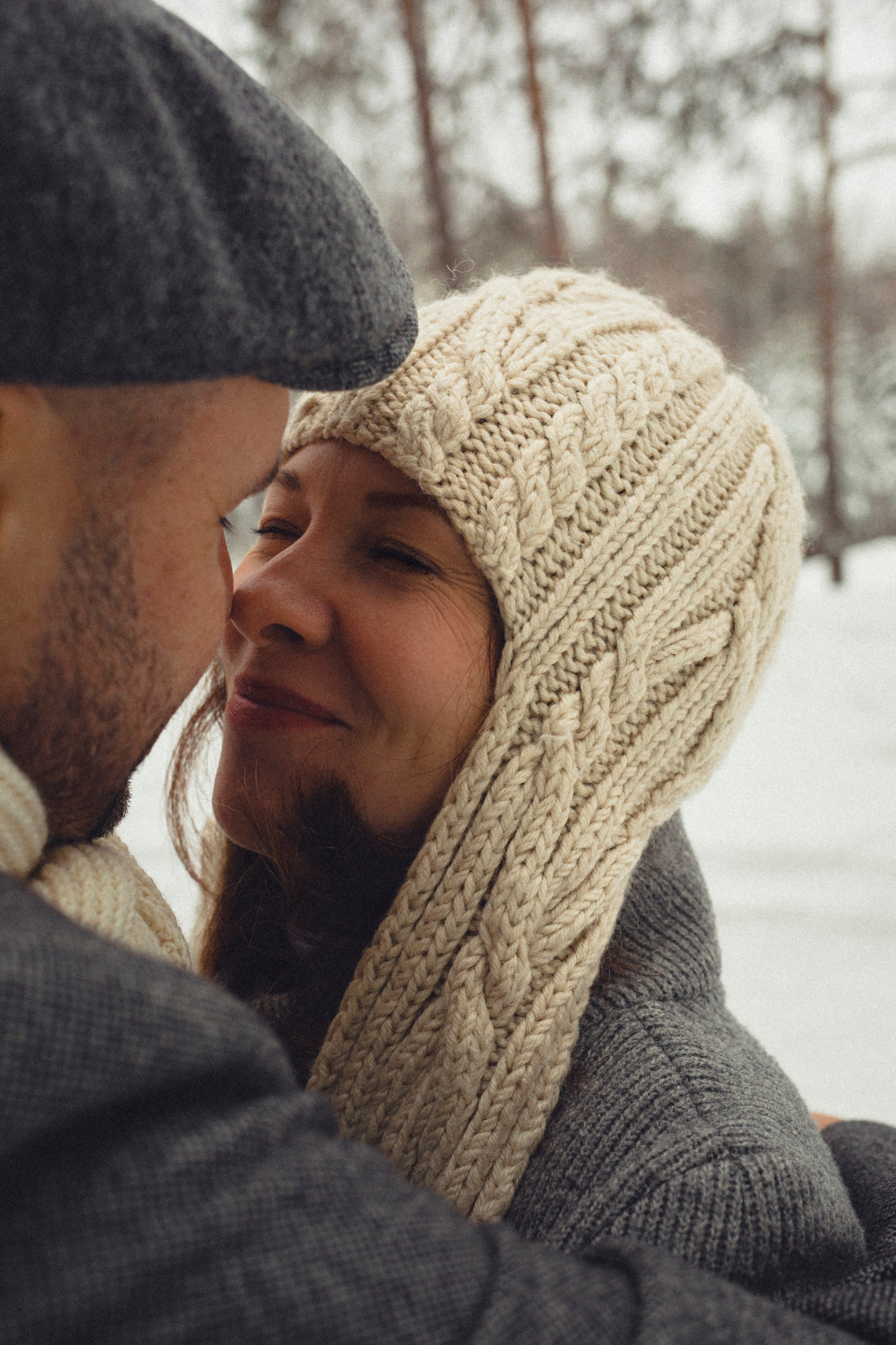 Семейная фотосессия в зимнем лесу. Марина Рерих — портретный фотограф в Екатеринбурге
