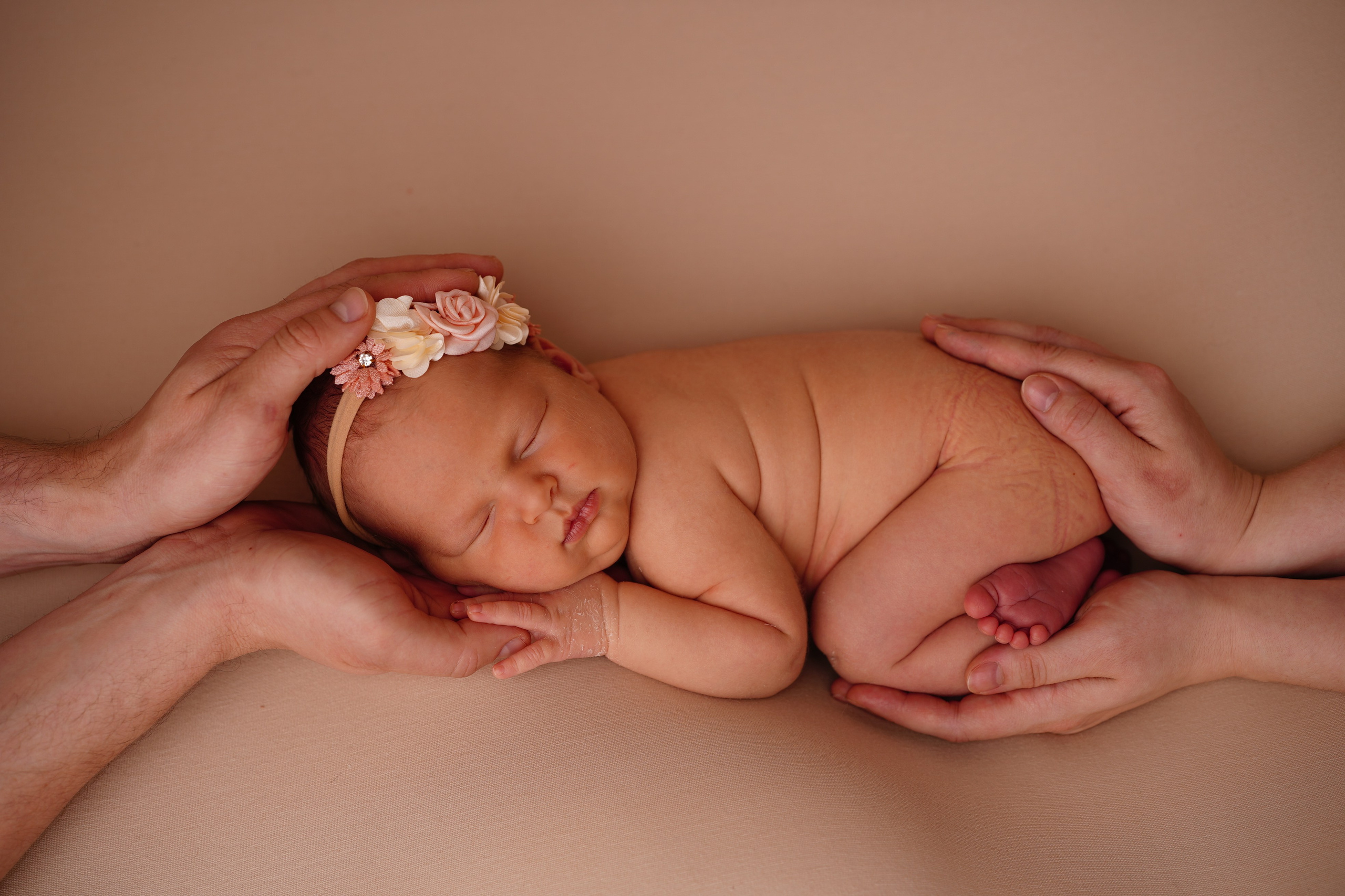 Алиса 8 дней. Фотограф новорожденных в Нижнем Новгороде Сергеева Оксана