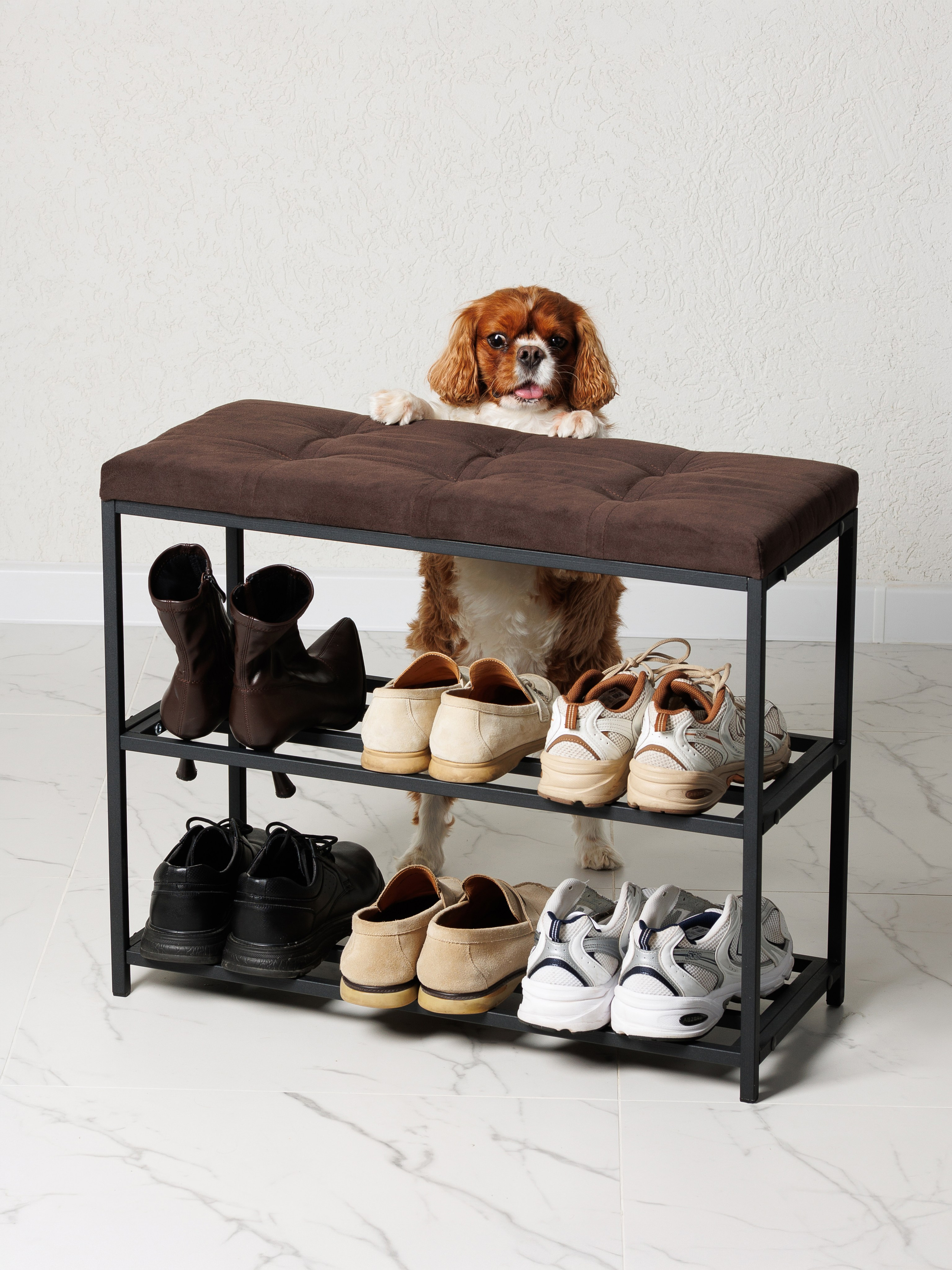 Предметная съемка обувницы для маркетплейса