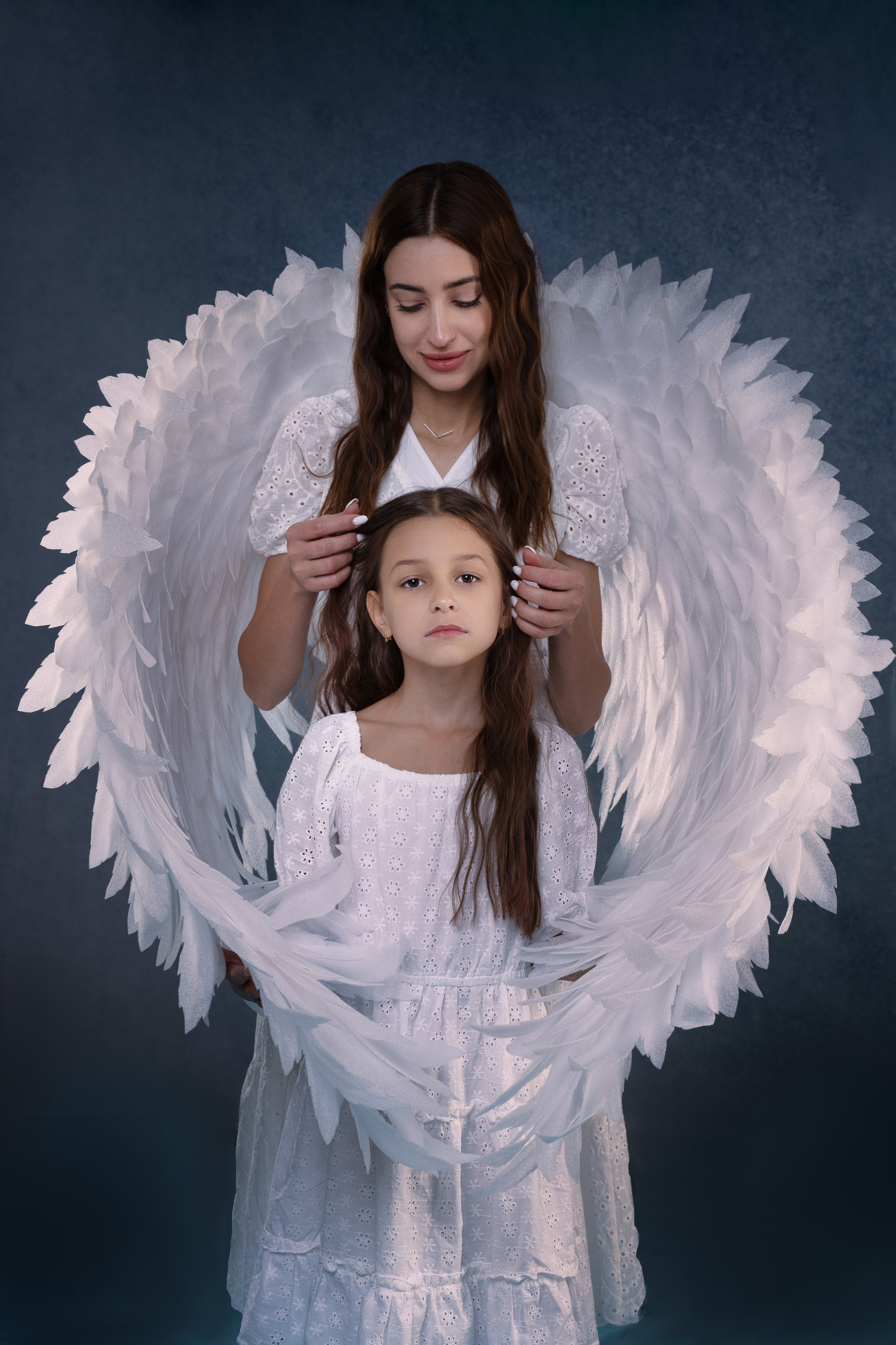 Ангельская сьемка (мама-дочь). Главная