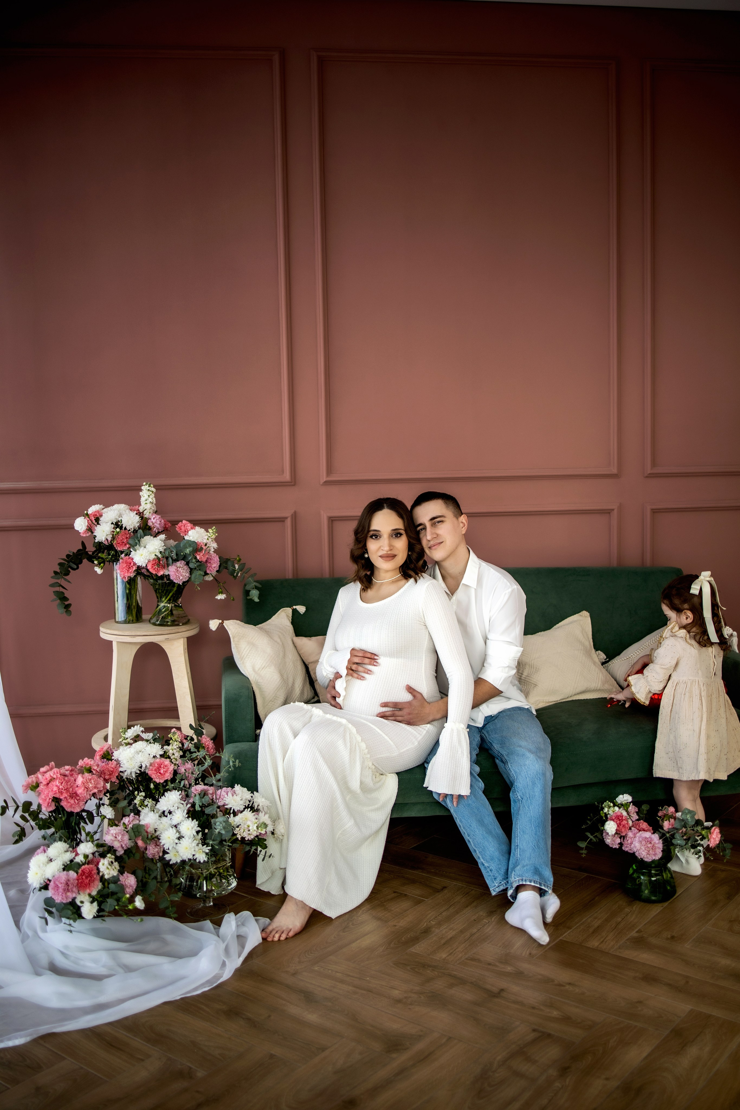 Вова, Диана и Вероника в ожидании. Фотограф Надежда Лукьянова