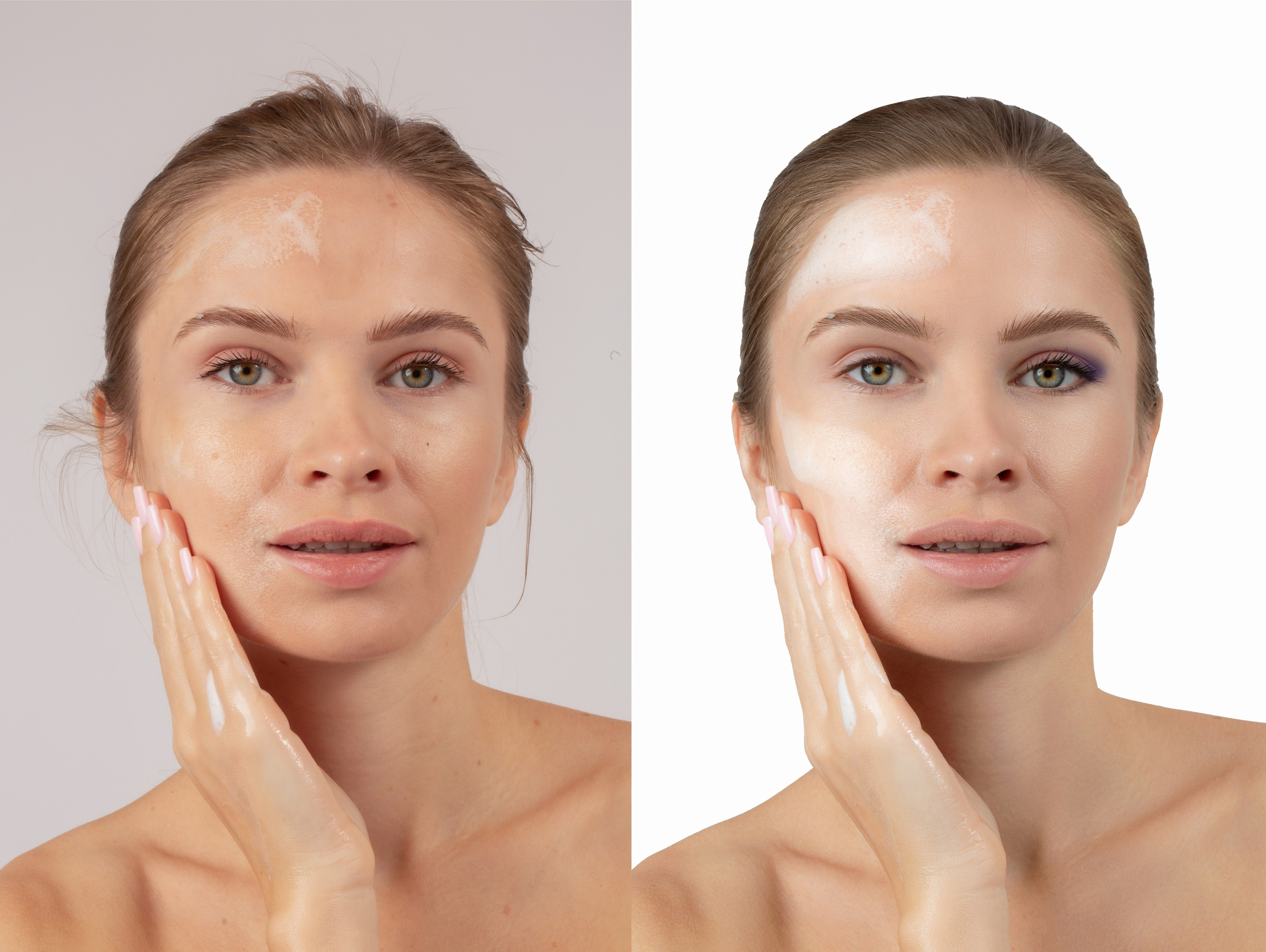 Для рекламы косметики