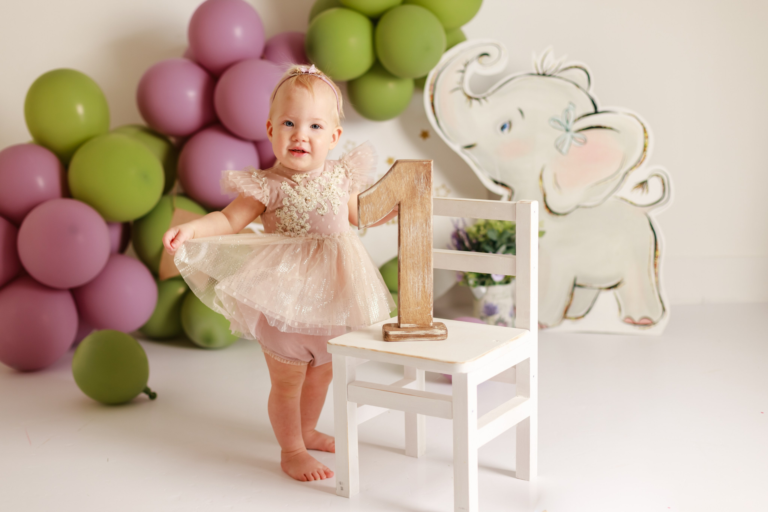 Бэлле 1 годик. Детский и семейный фотограф в Краснодаре Альбина Морозова