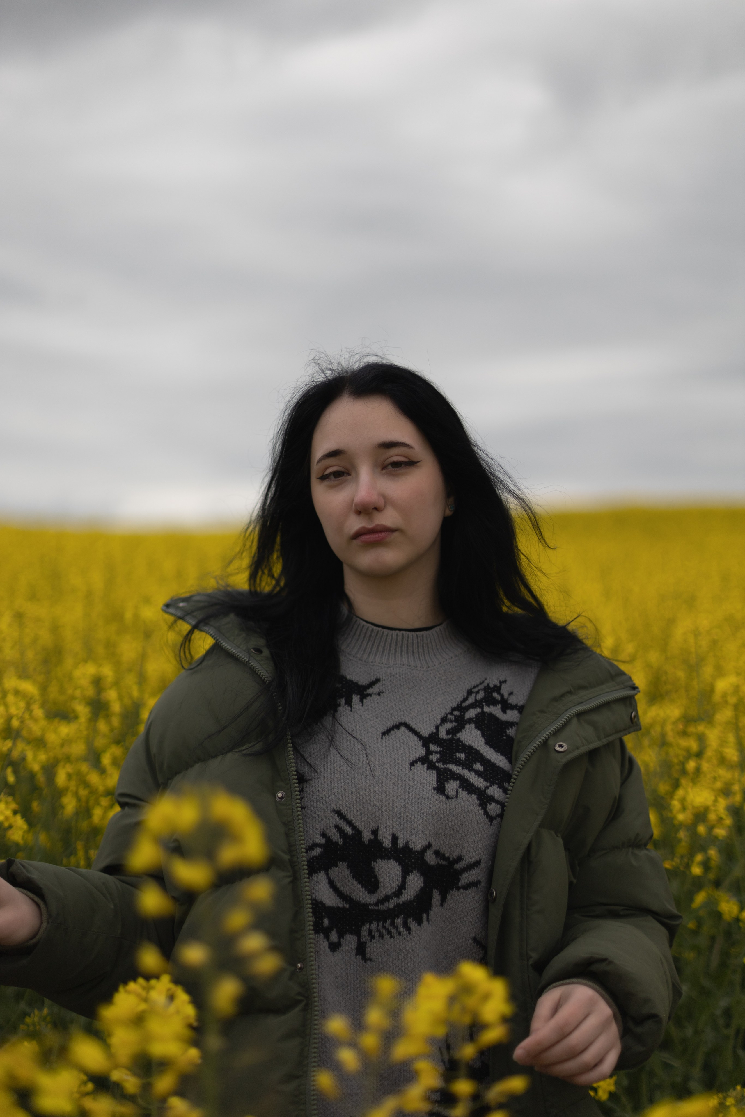 Полина Л — (Рапсовое поле). — Digital Noise —