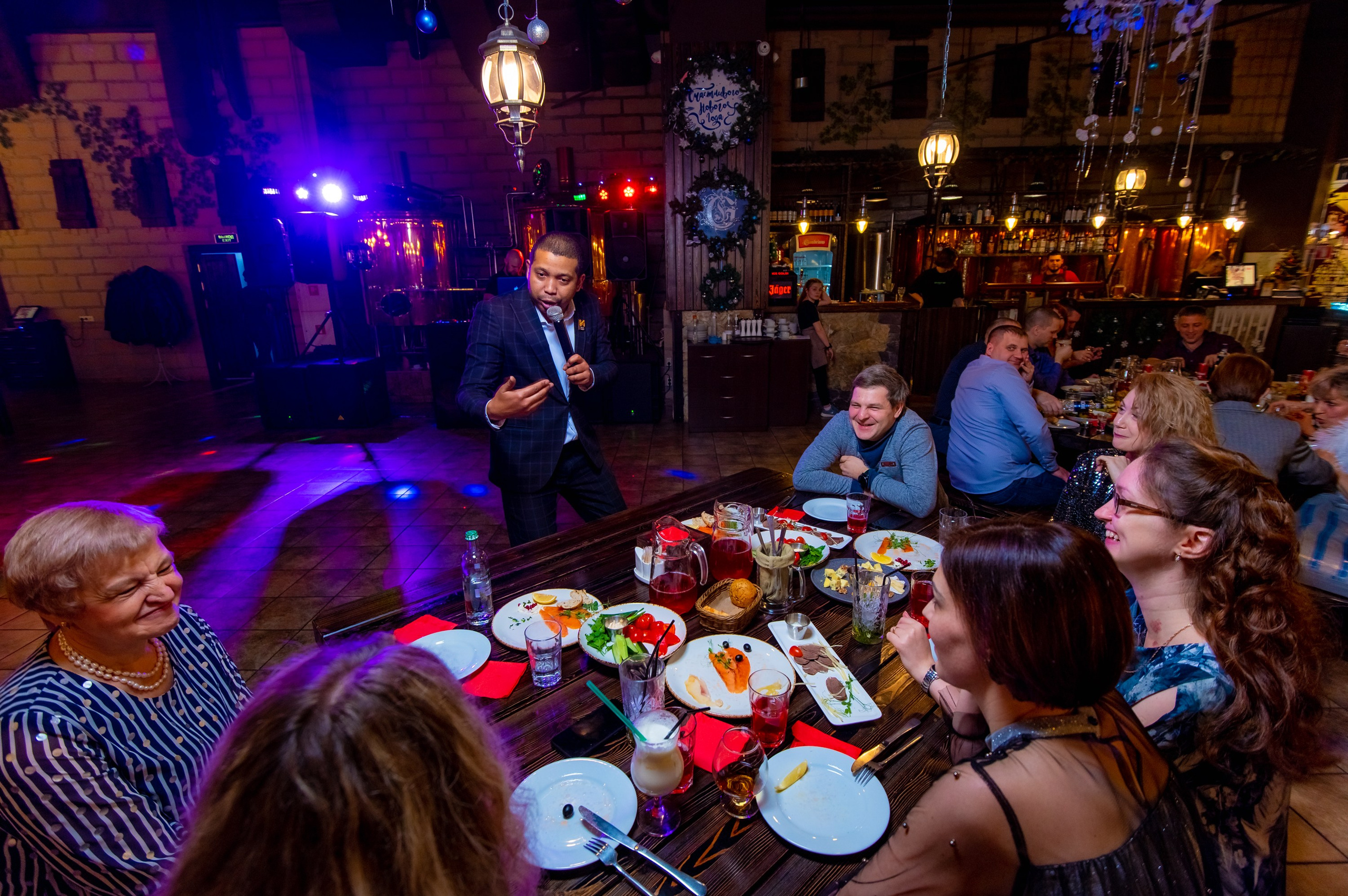 Новогодний корпоратив в пивоварне Яна Гримуса. ProfotoNK