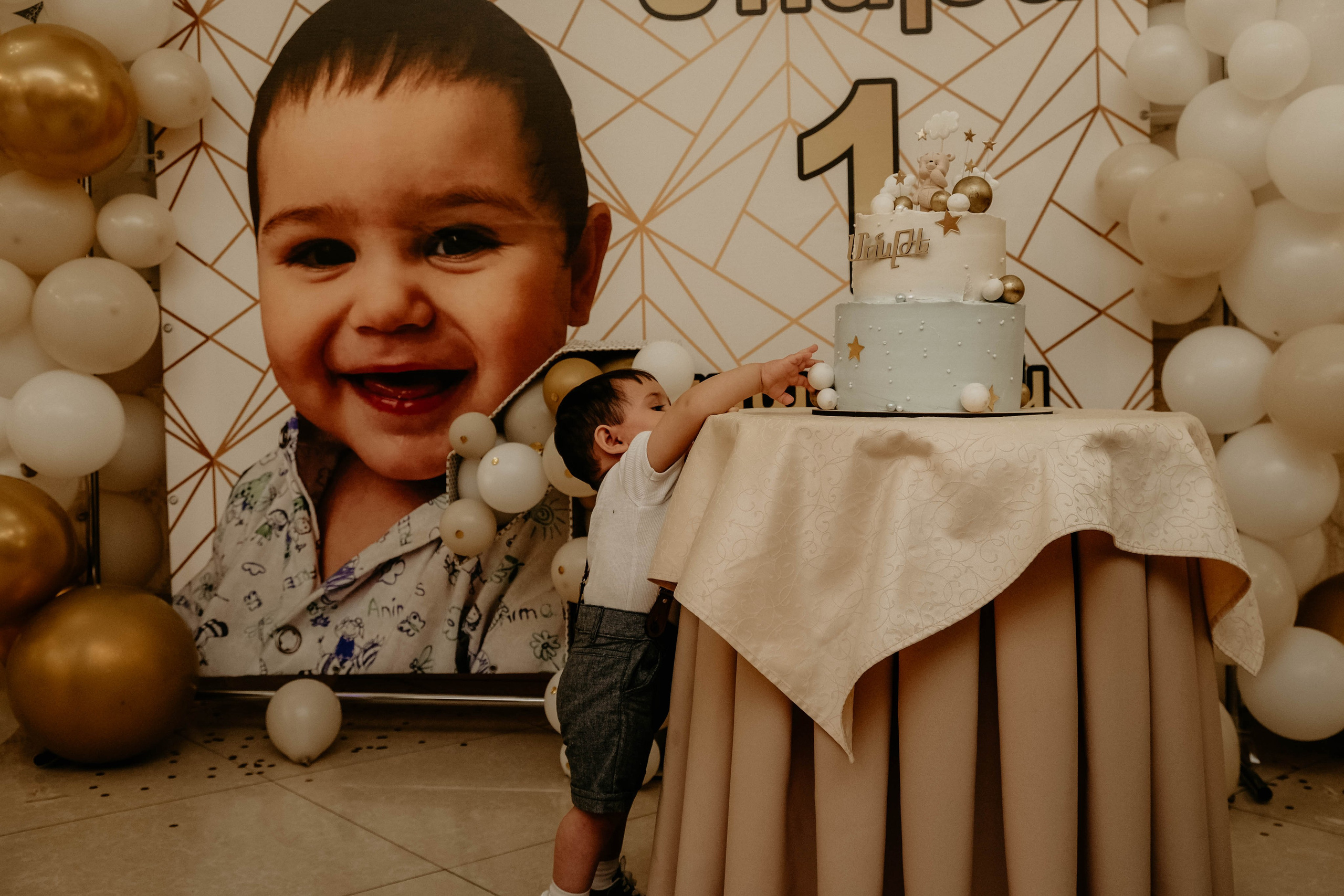 Первый день рождения. Елена Фирсова | Фотограф Астрахань