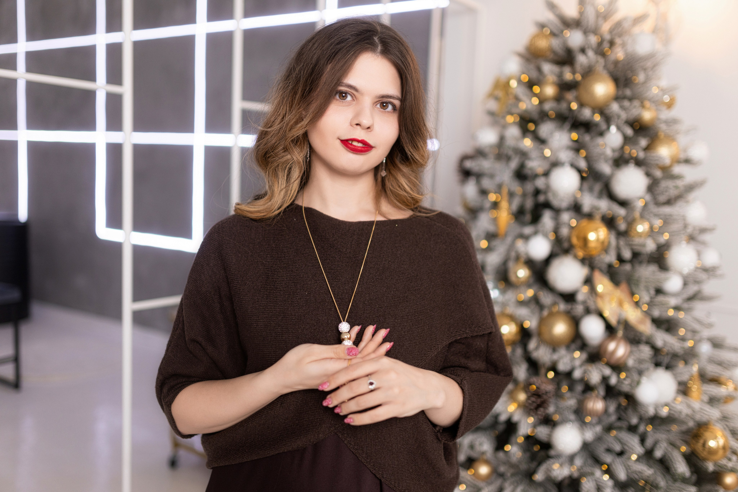 Новогодняя фотосъемка для клиентов студии балета в Воронеже