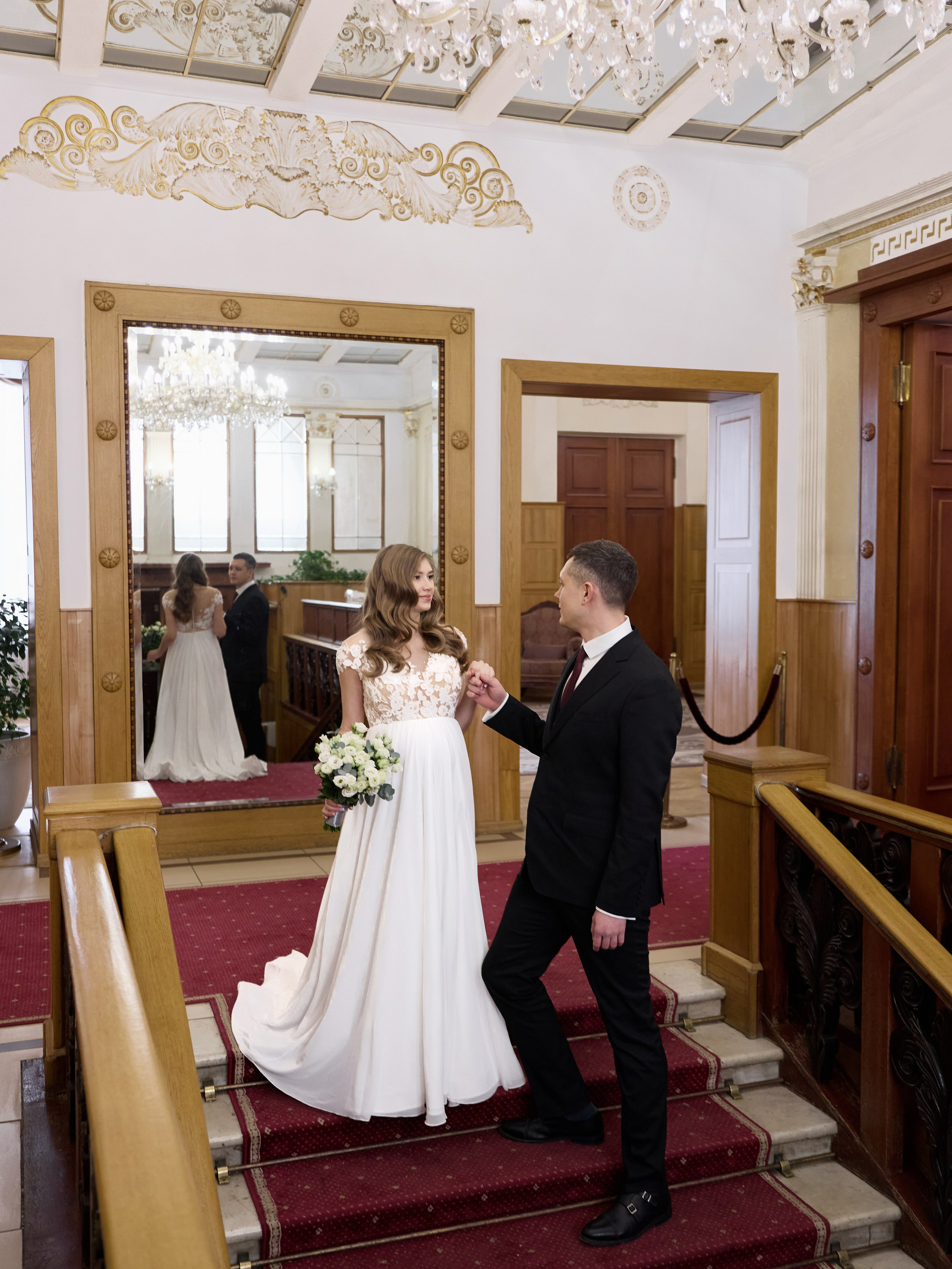 Маргарита и Дмитрий. Роспись в Грибоедовском ЗАГСе № 1. Любовь Юсупова. Фотограф