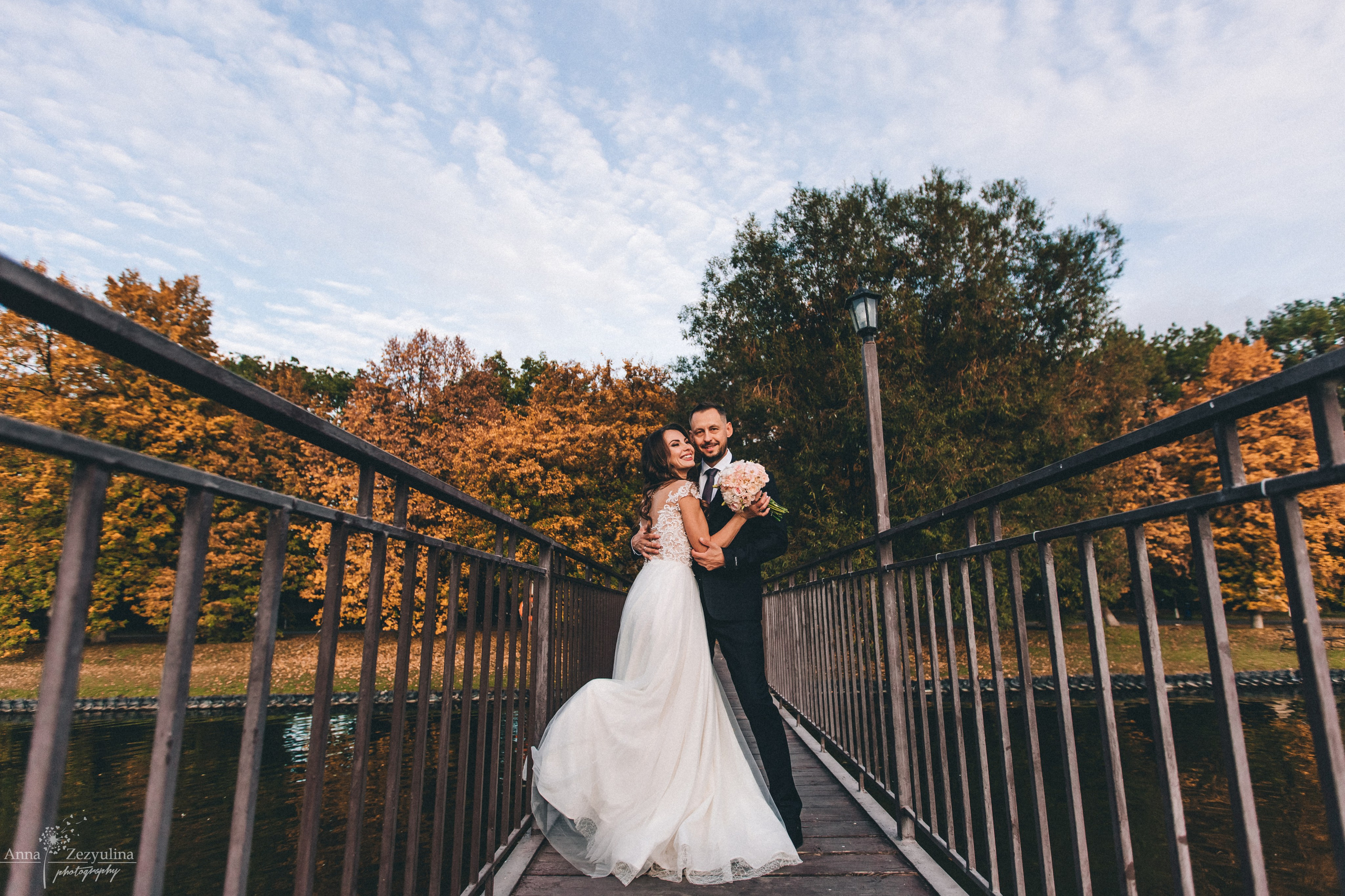 Свадебная съемка. Фотограф Зезюлина Анна