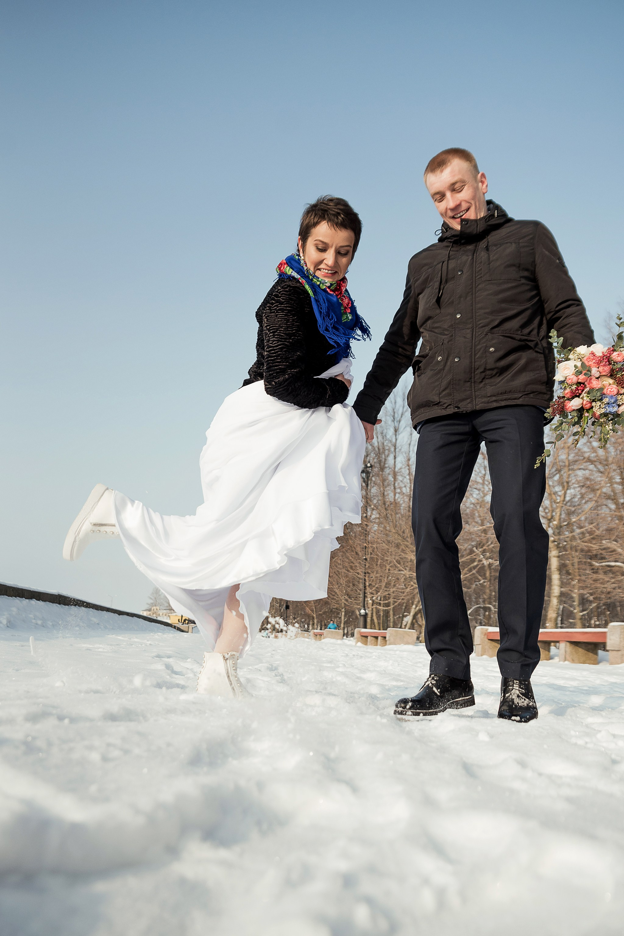 Зимняя свадьба. Свадебный и семейный фотограф из Санкт-Петербурга Климов Анатолий