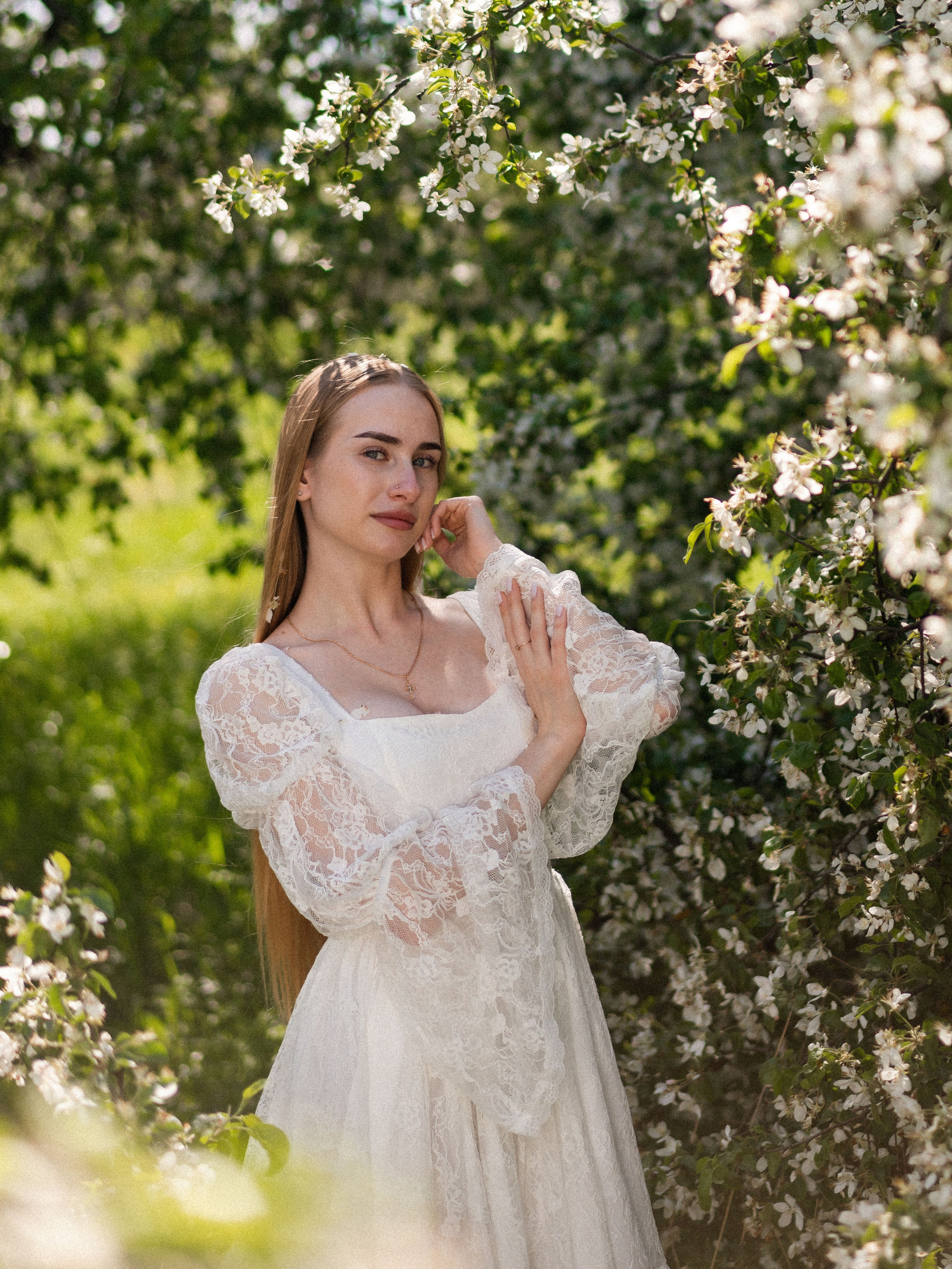 Ксения — фотосессия в весеннем стиле. Фотограф Москва