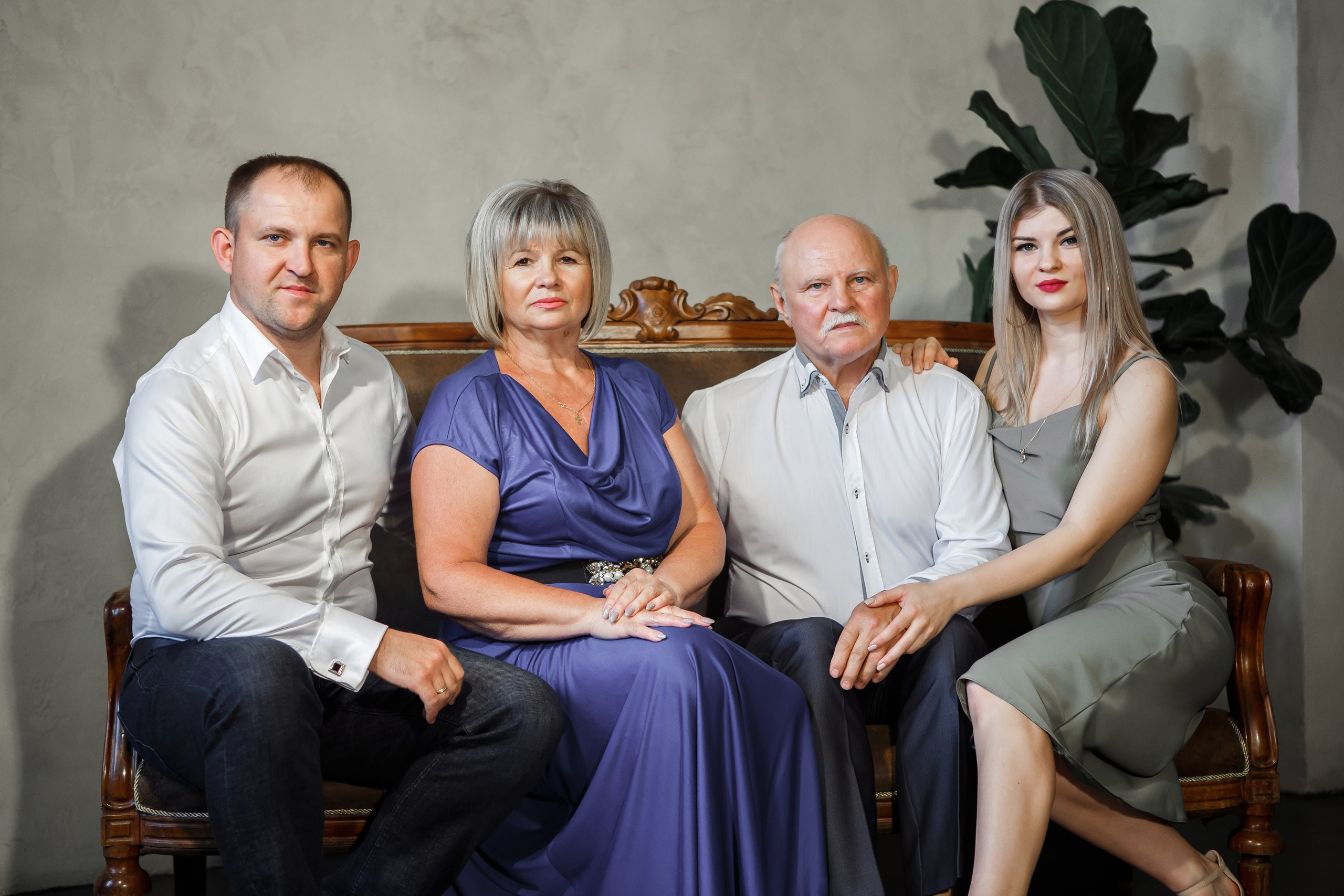 Очень большая семья, личные и парные портреты. Свадебный и портретный Фотограф в Липецке Дмитрий Котюков