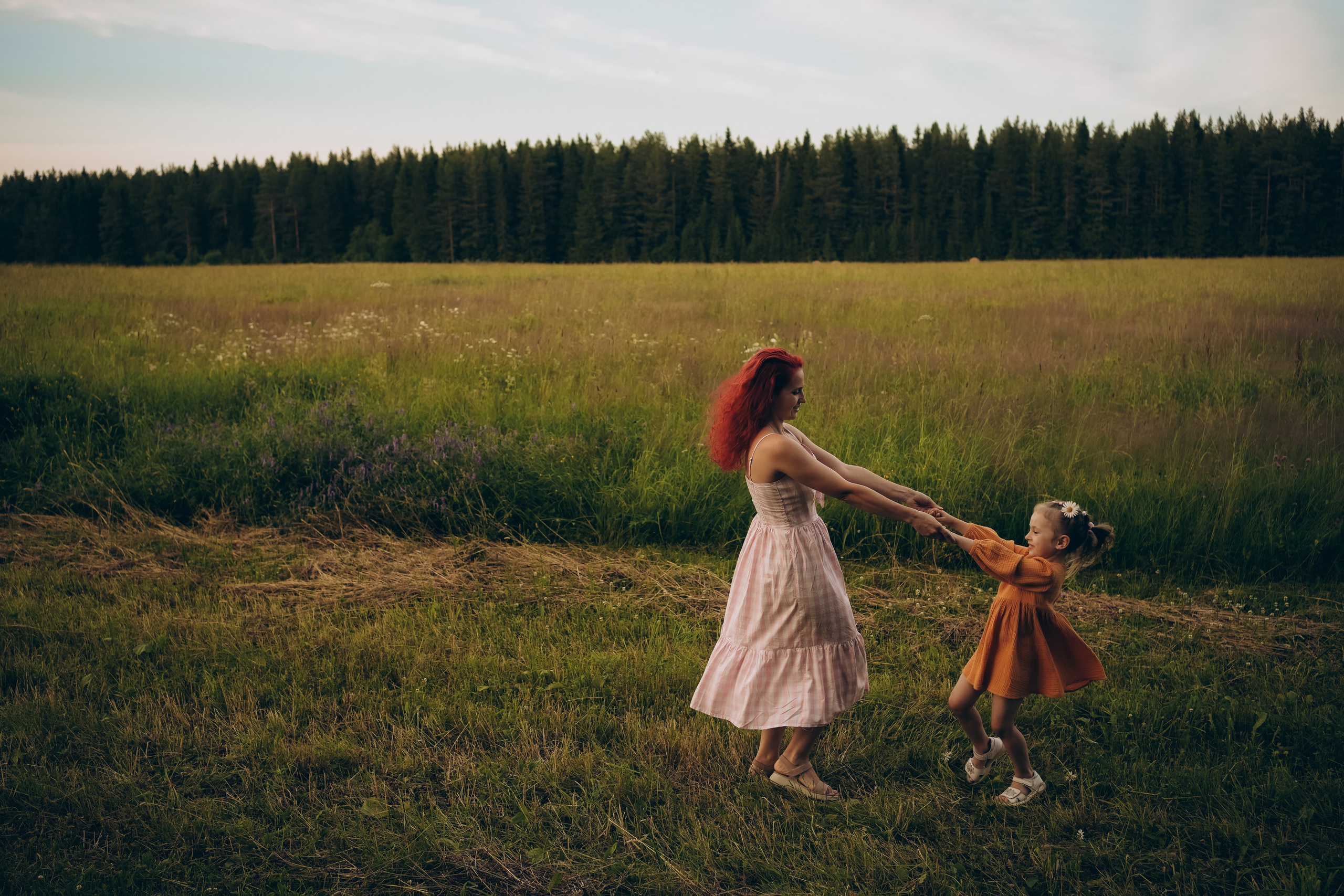 Анастасия и Маруся. Семейный и детский фотограф Плесецк, Мирный Марина Забабурина