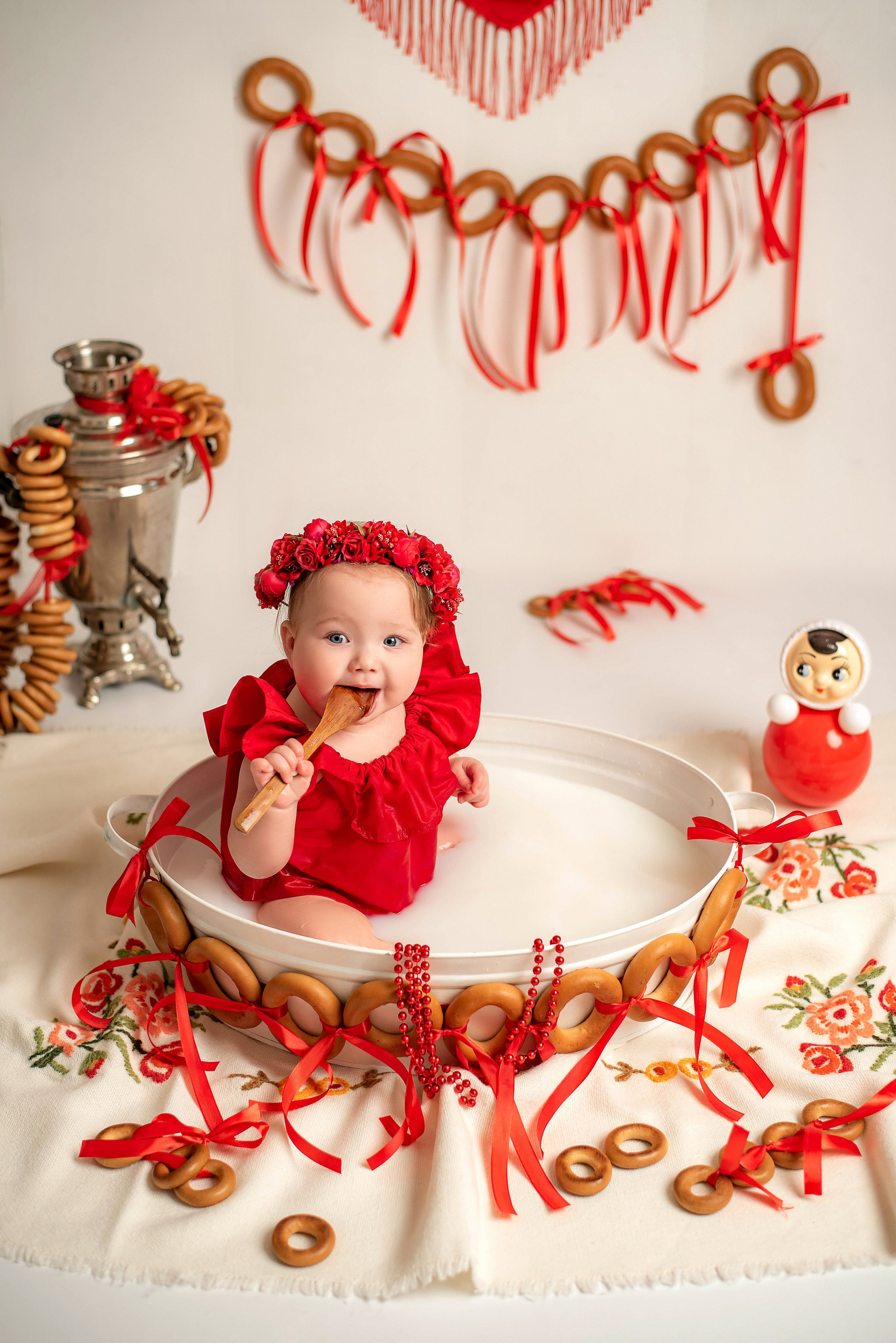 София — купание в русском стиле. Семейный и детский фотограф Наталья Горда