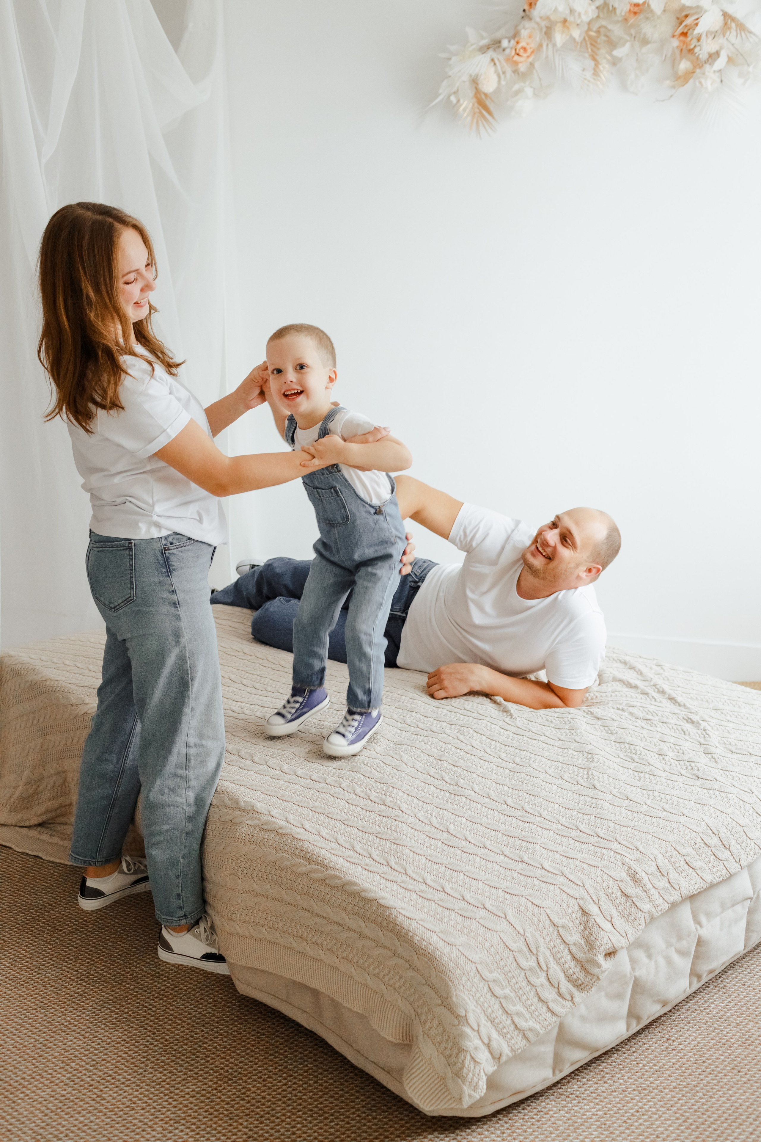 Анна, Дима, Илья. Детский и семейный фотограф в Краснодаре Альбина Морозова