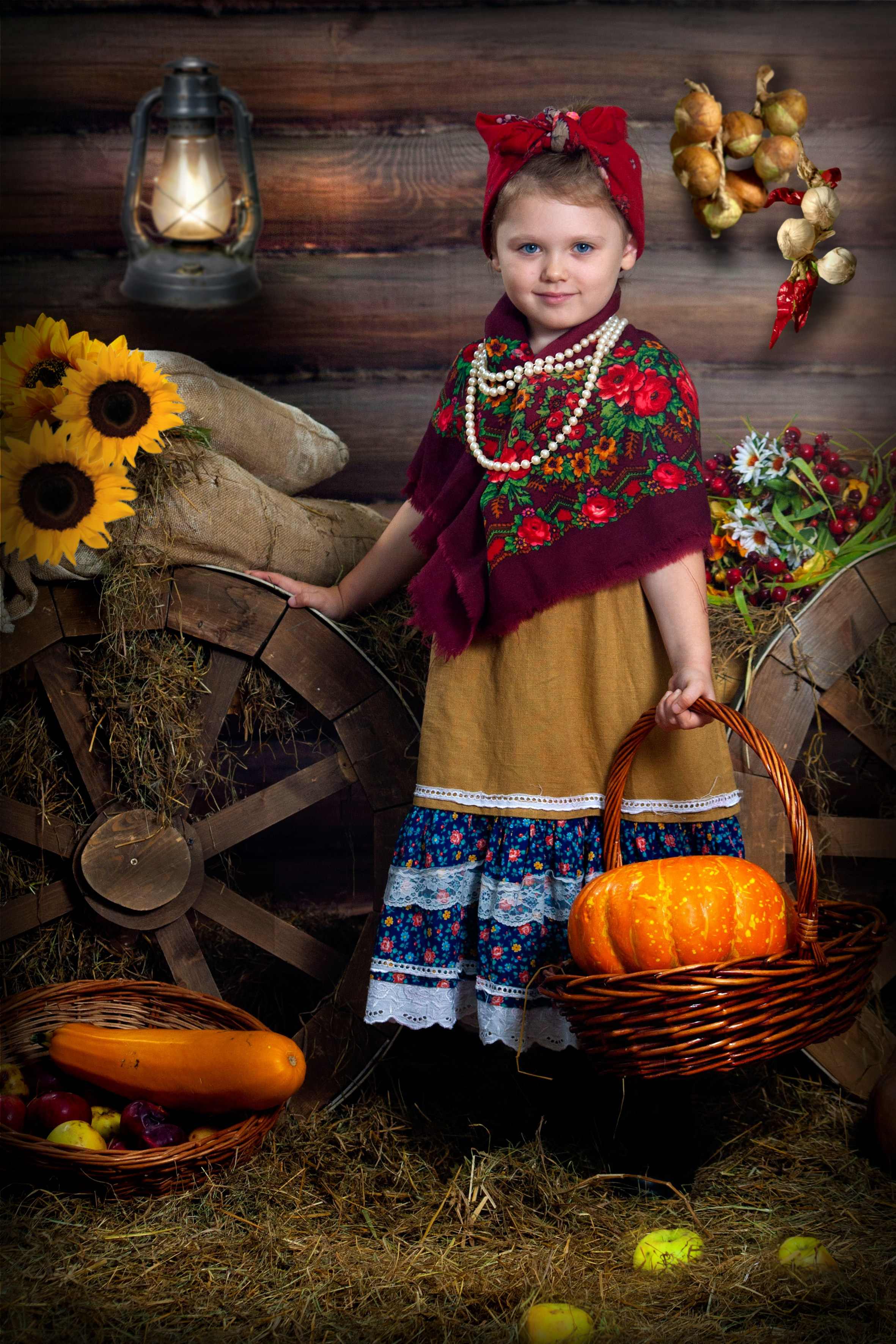 В амбаре. Art photographer Nino