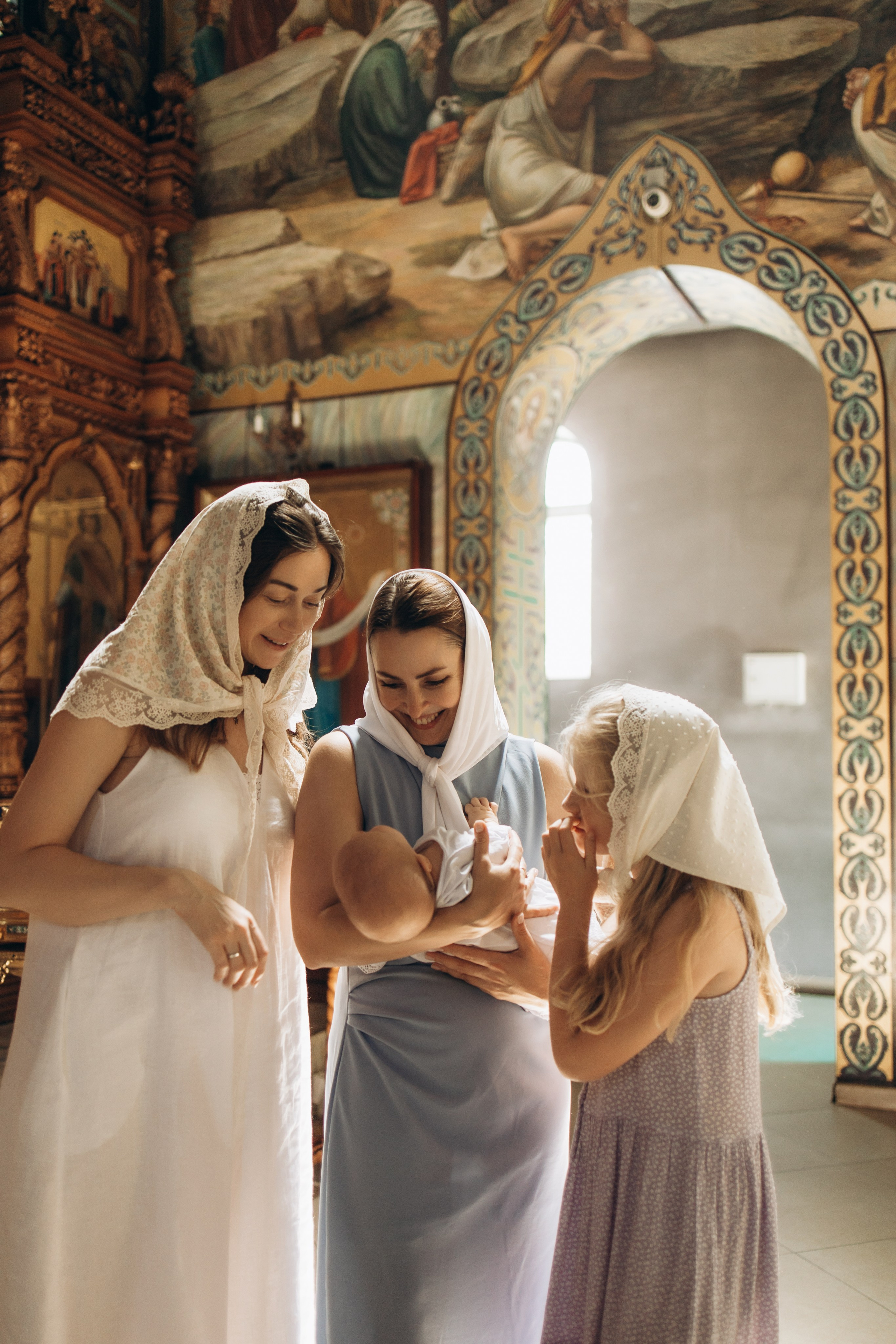 Крещение Ивана. Самый теплый фотограф в Краснодаре Рябоконь Ксения