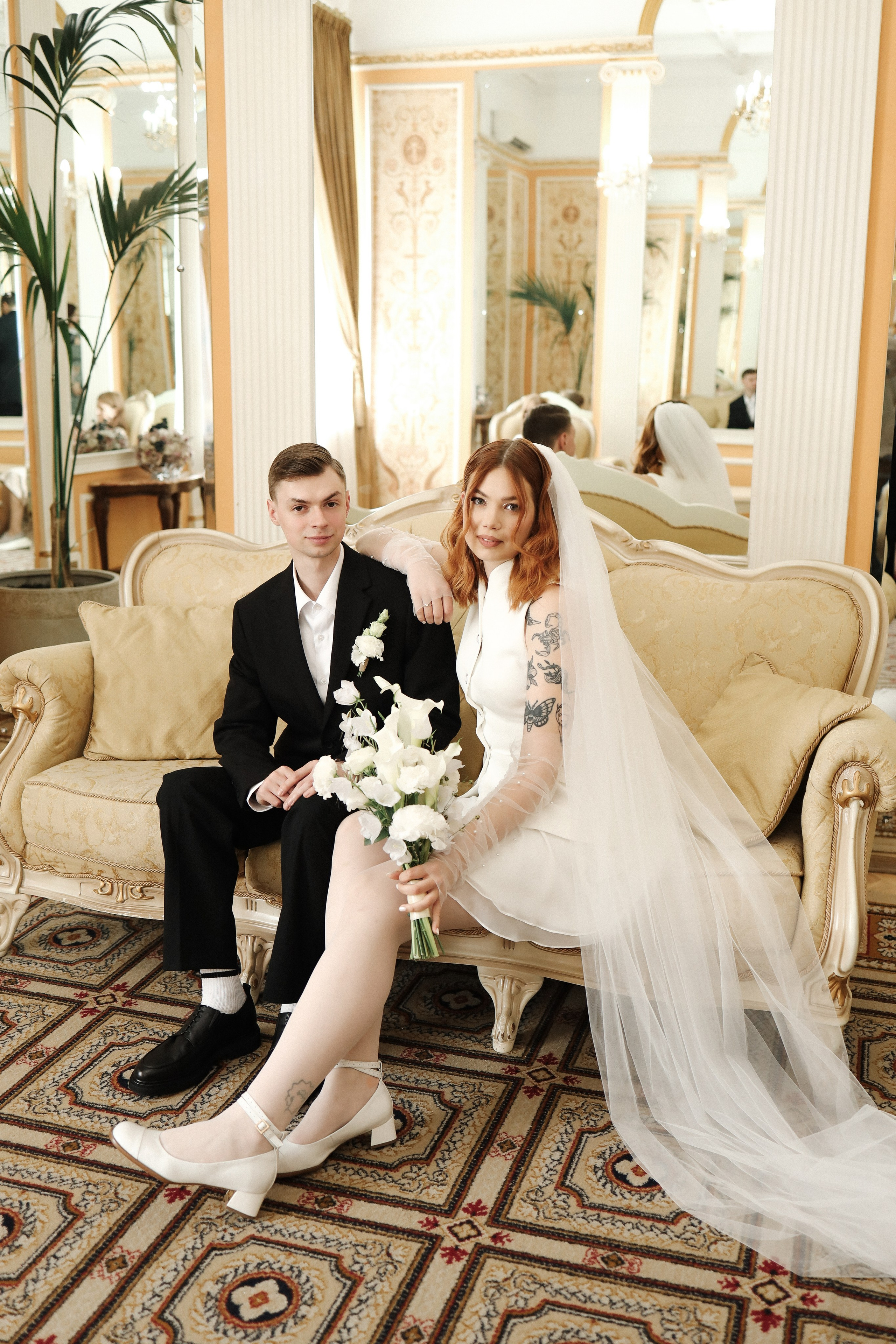 Д. + А. Грибоедовский ЗАГС и прогулка по Чистым прудам. Семейный и lovestory фотограф в Москве Светлана Коняхина