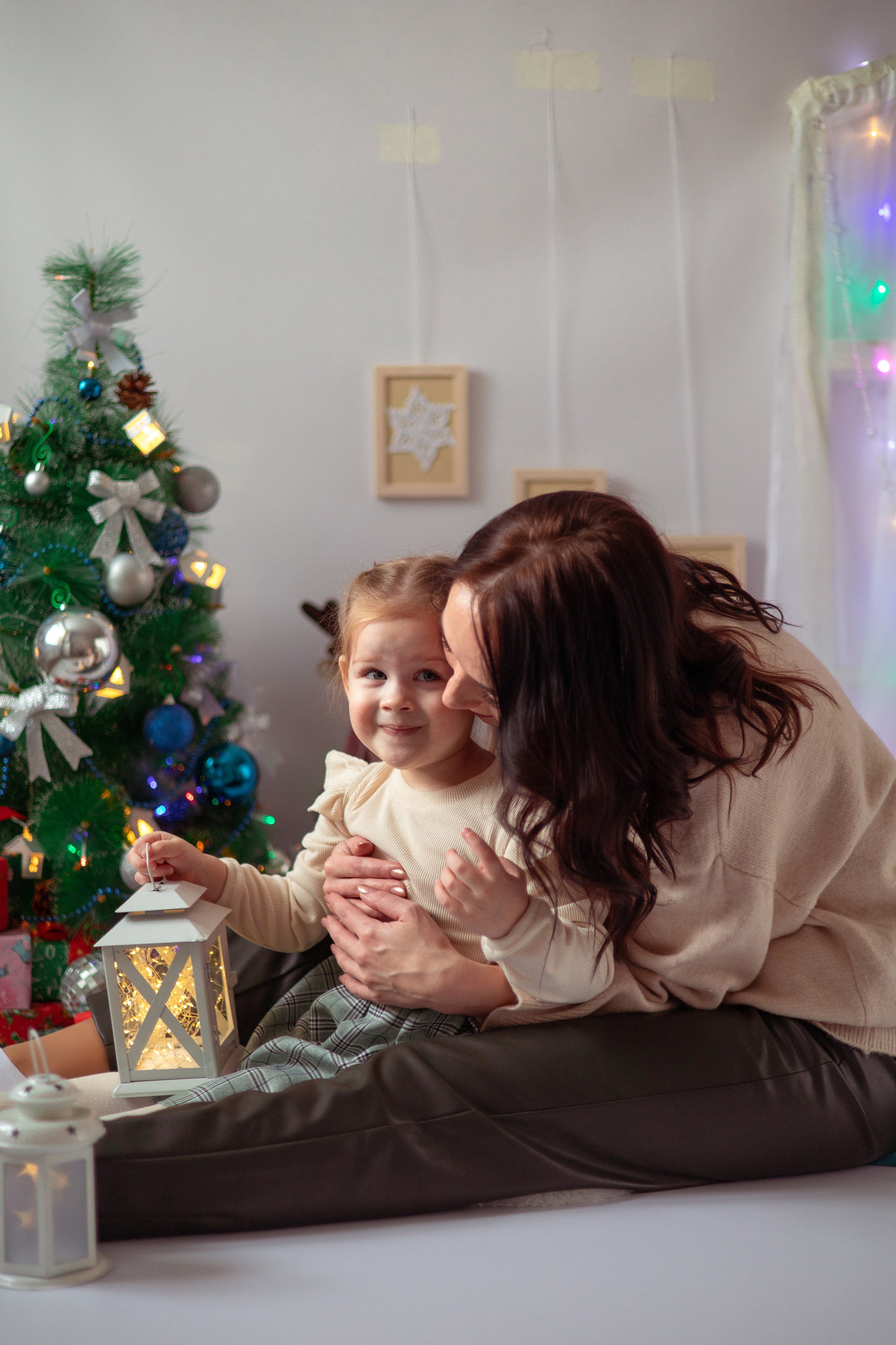 Полина с мамой. Семейный и детский фотограф в Михайловке Татьяна Лестьева