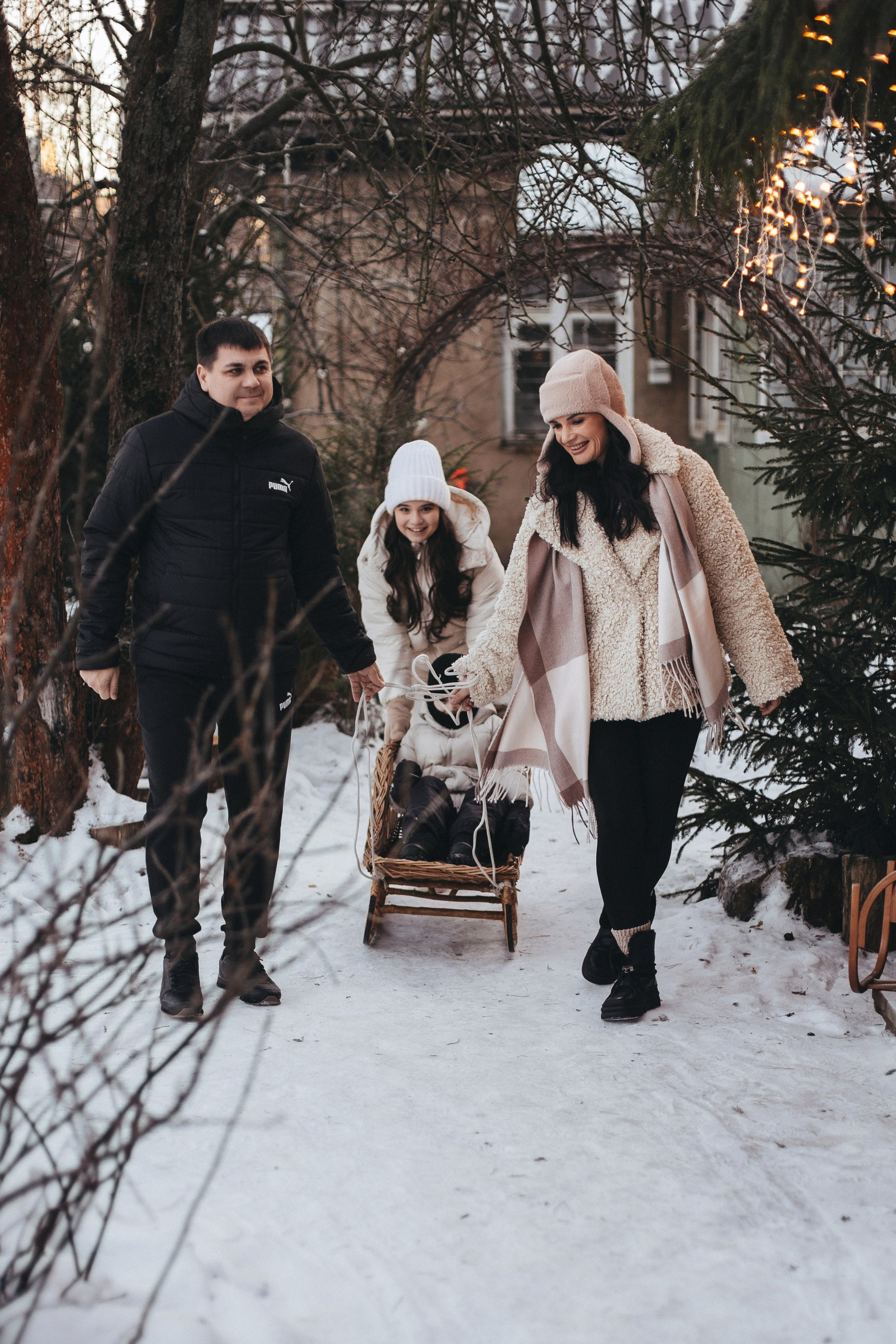 Мороз нам не помеха. Семейный фотограф в Москве